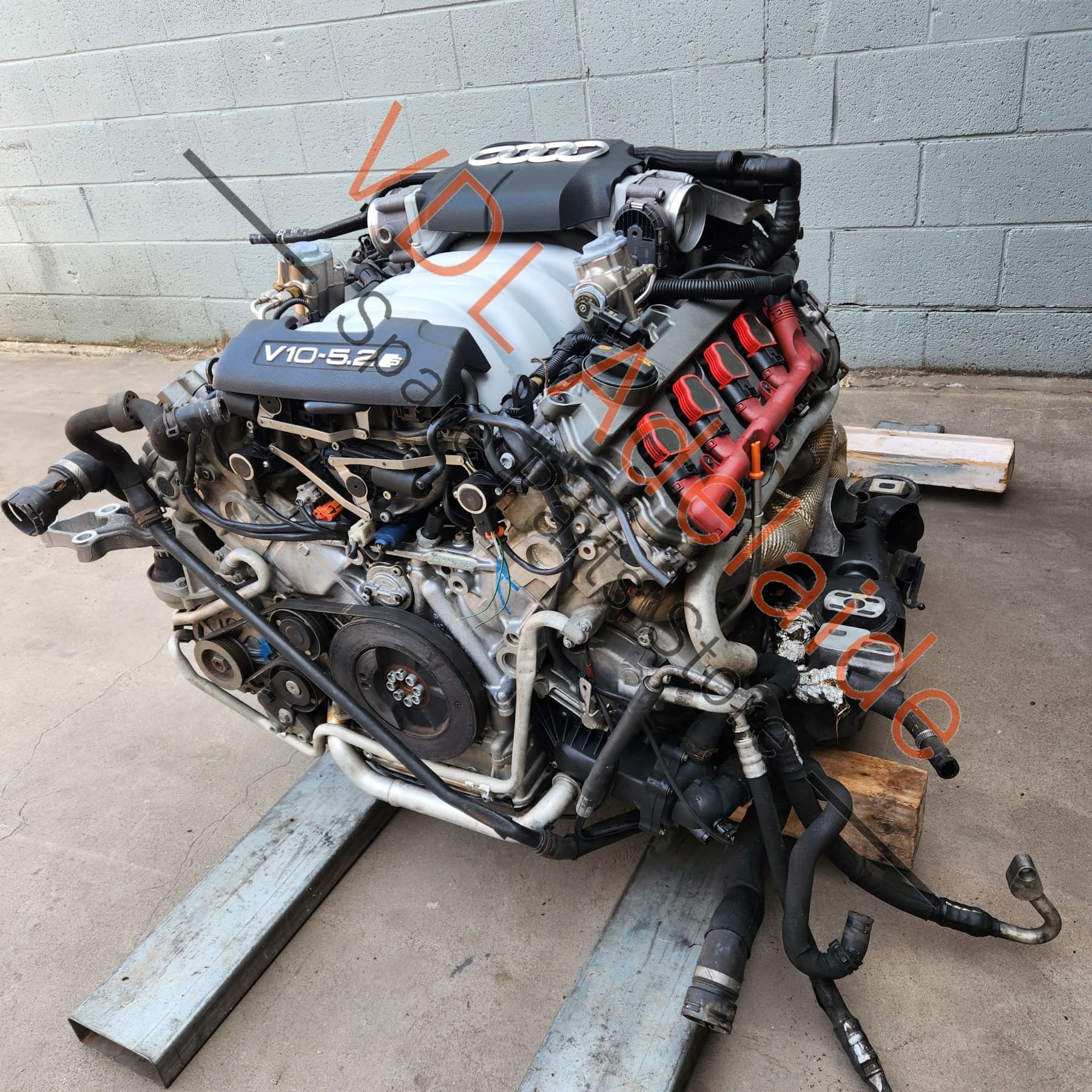 Audi S8 V10 Petrol 5.2L 331kW Engine Motor BSM & Transmission Gearbox JLM - Image 11
