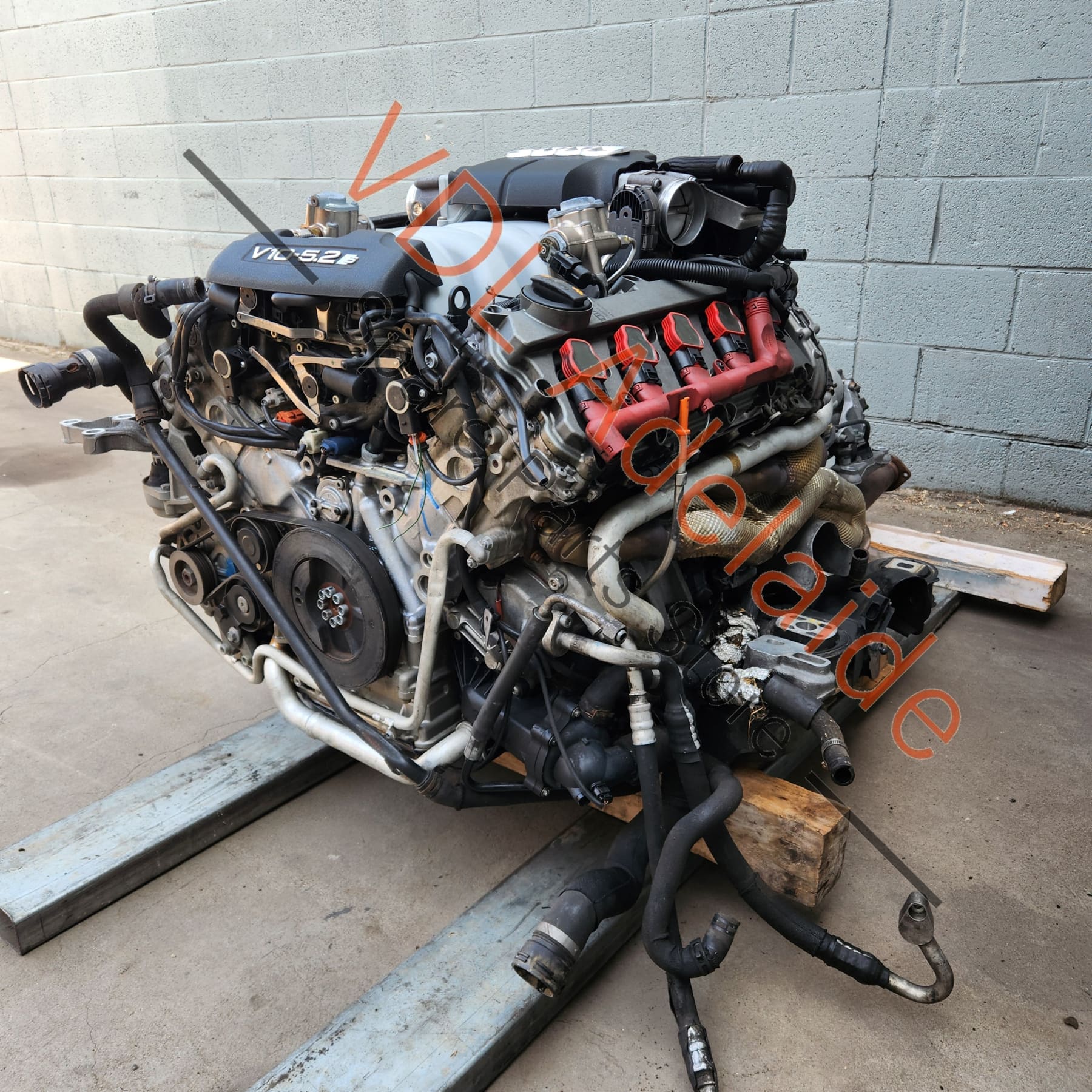 Audi S8 V10 Petrol 5.2L 331kW Engine Motor BSM & Transmission Gearbox JLM - Image 12