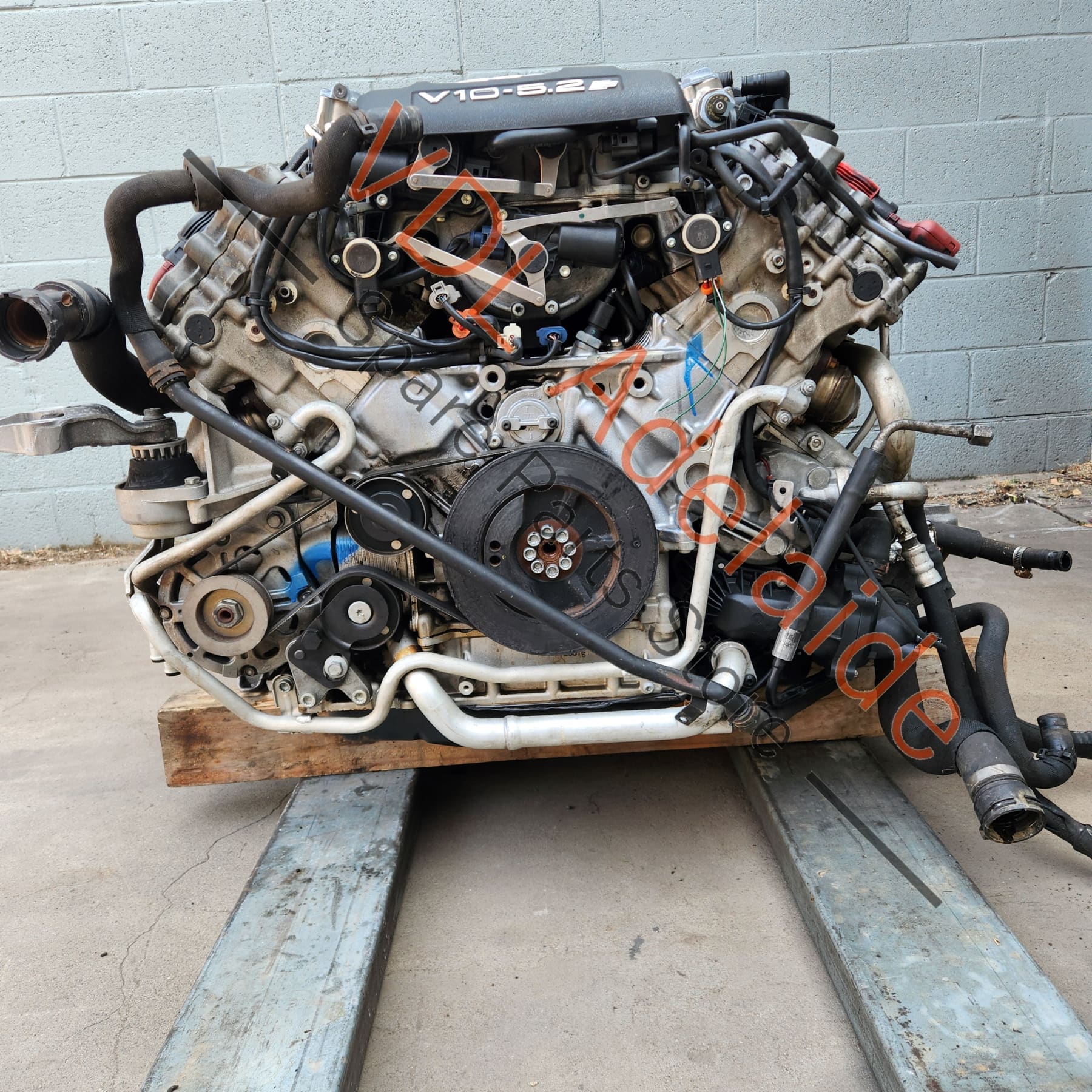 Audi S8 V10 Petrol 5.2L 331kW Engine Motor BSM & Transmission Gearbox JLM - Image 5