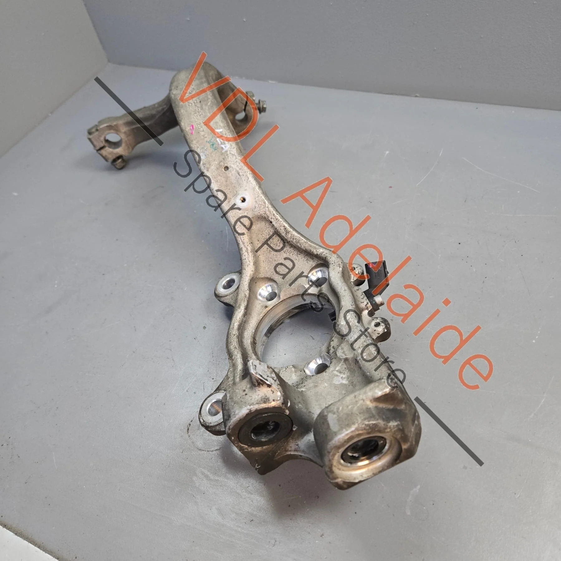 Audi A8 D3 4E Front Left Wheel Bearing Housing Hub Knuckle 4E0407253Q 92mm - Image 5