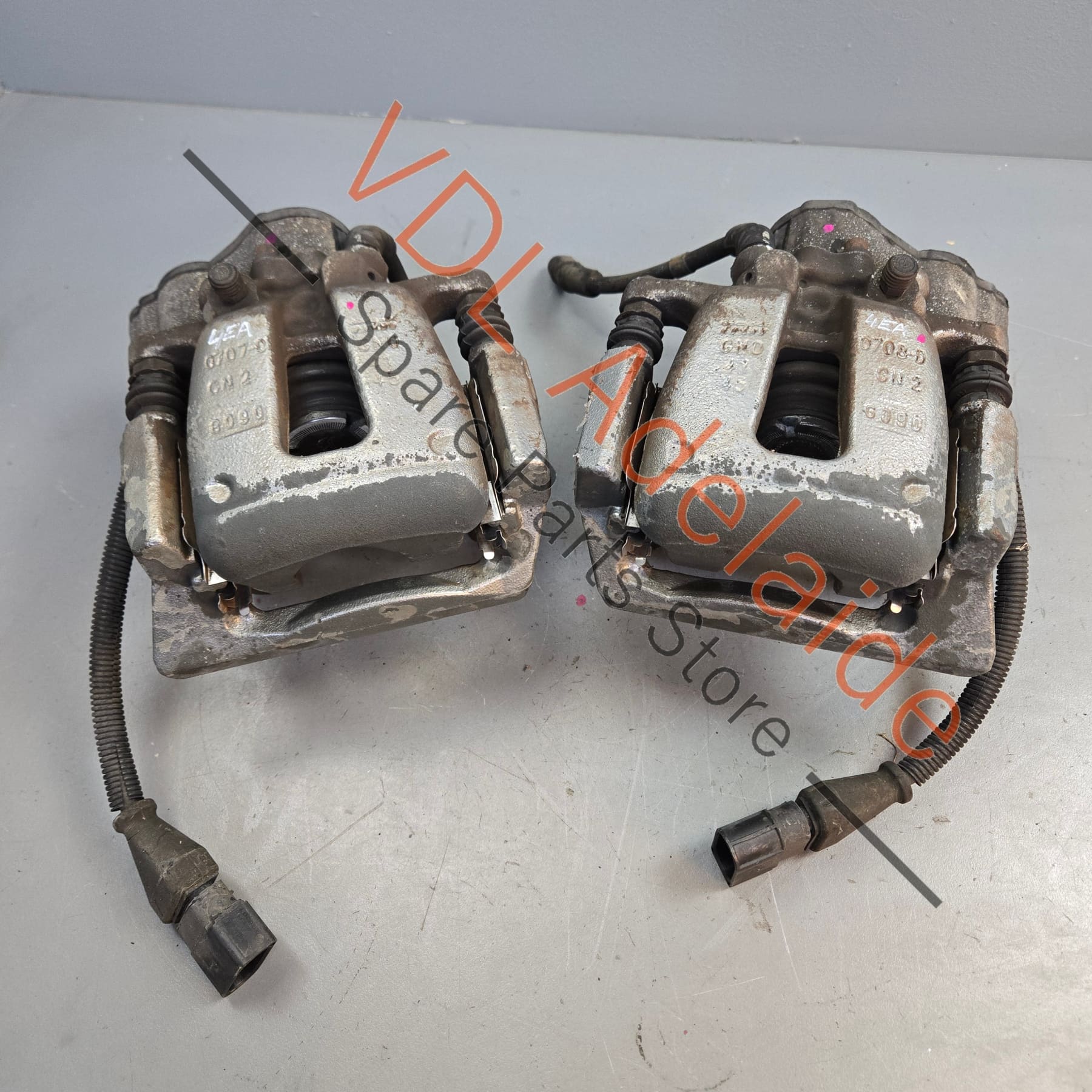 Audi Carbon Ceramic TRW Brake Caliper Pair 4E4615403C 4E4615425D 4E4615425D 4E4615426D 356mm x 28mm - Image 2