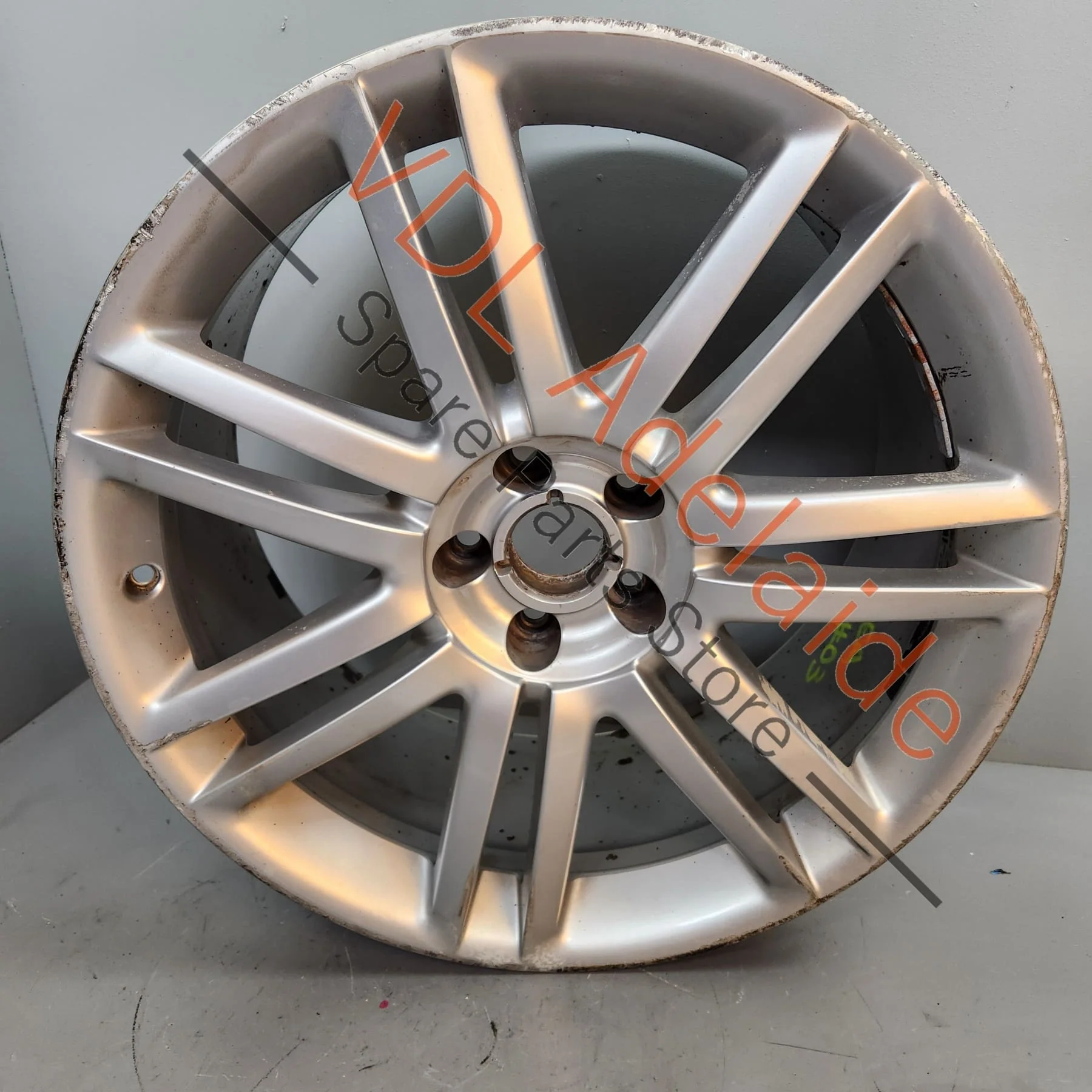 Audi S8 A8 D3 20 x 9 Alloy Wheel 7 Dual Spoke Speedline #03