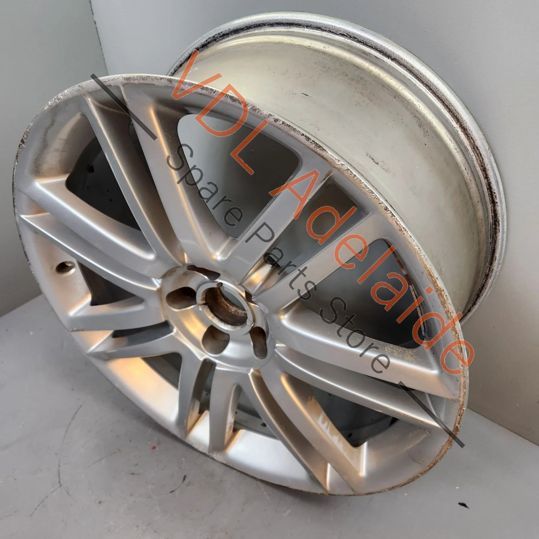 Audi S8 A8 D3 20 x 9 Alloy Wheel 7 Dual Spoke Speedline #03 - Image 2