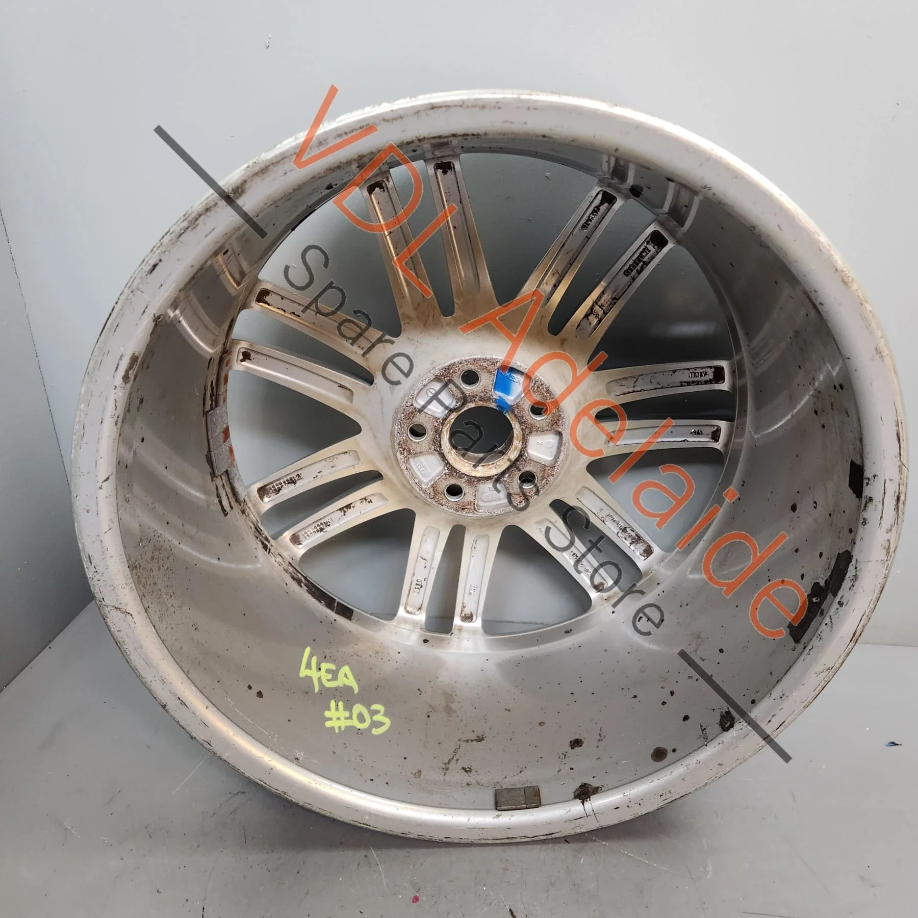 Audi S8 A8 D3 20 x 9 Alloy Wheel 7 Dual Spoke Speedline #03 - Image 5