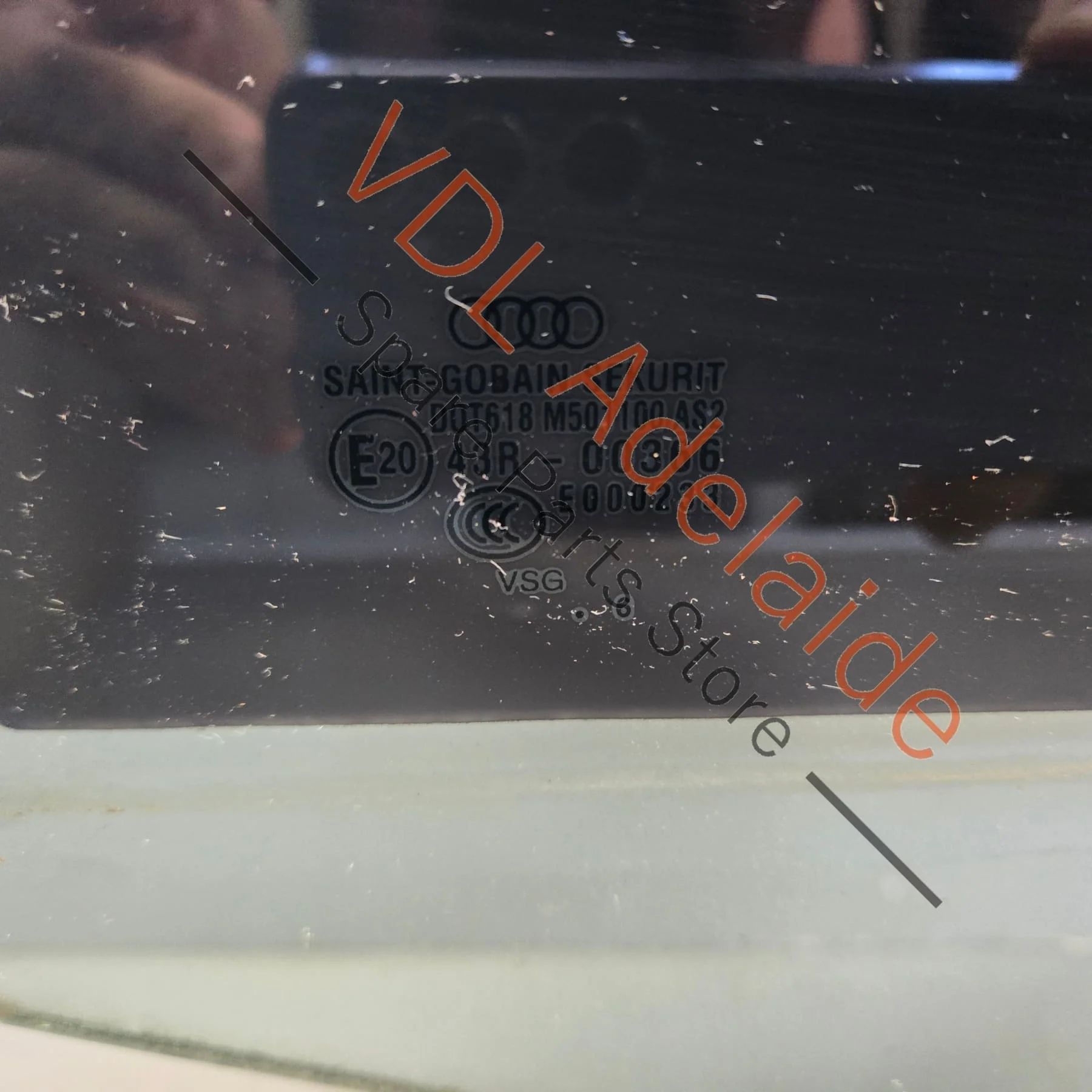 Audi A8 4E D3 Left Rear Door Glass Anti-intrusion 4E0845025L - Image 3