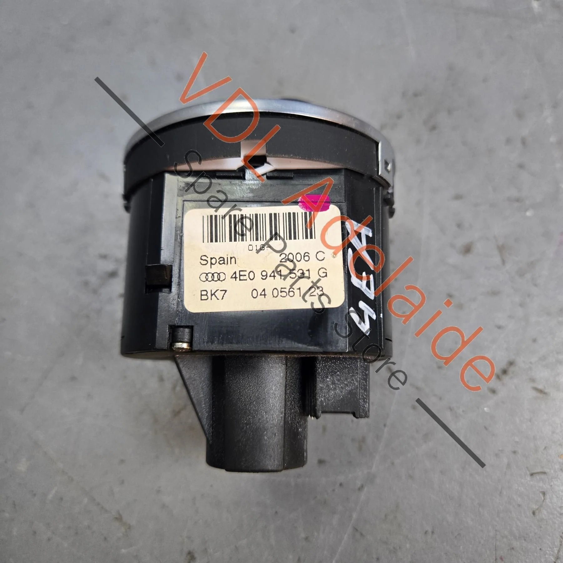 GENUINE Audi A8 Headlight Switch 4E0941531G 5PR - Image 3