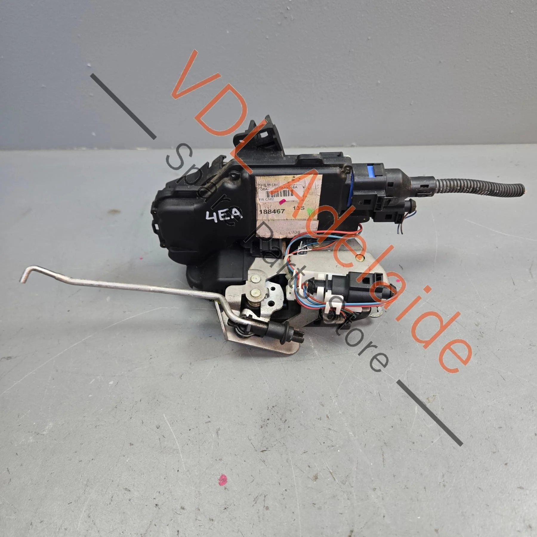 Audi A8 S8 Rear Right Door Lock Module 4E0839016A