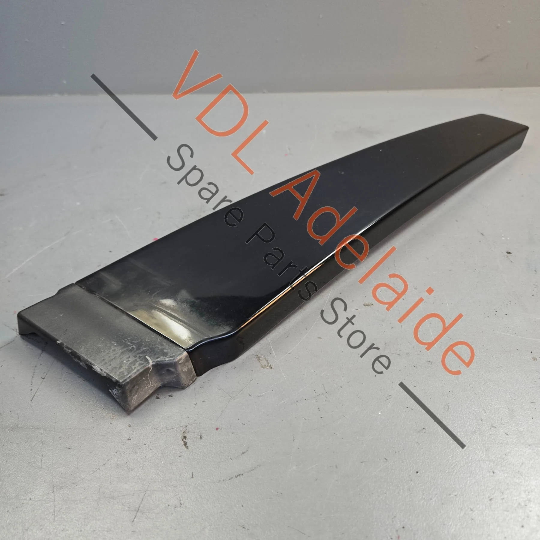 Audi A8 Exterior B Pillar Trim Gloss Black Left 4E0853289A Y9B - Image 3