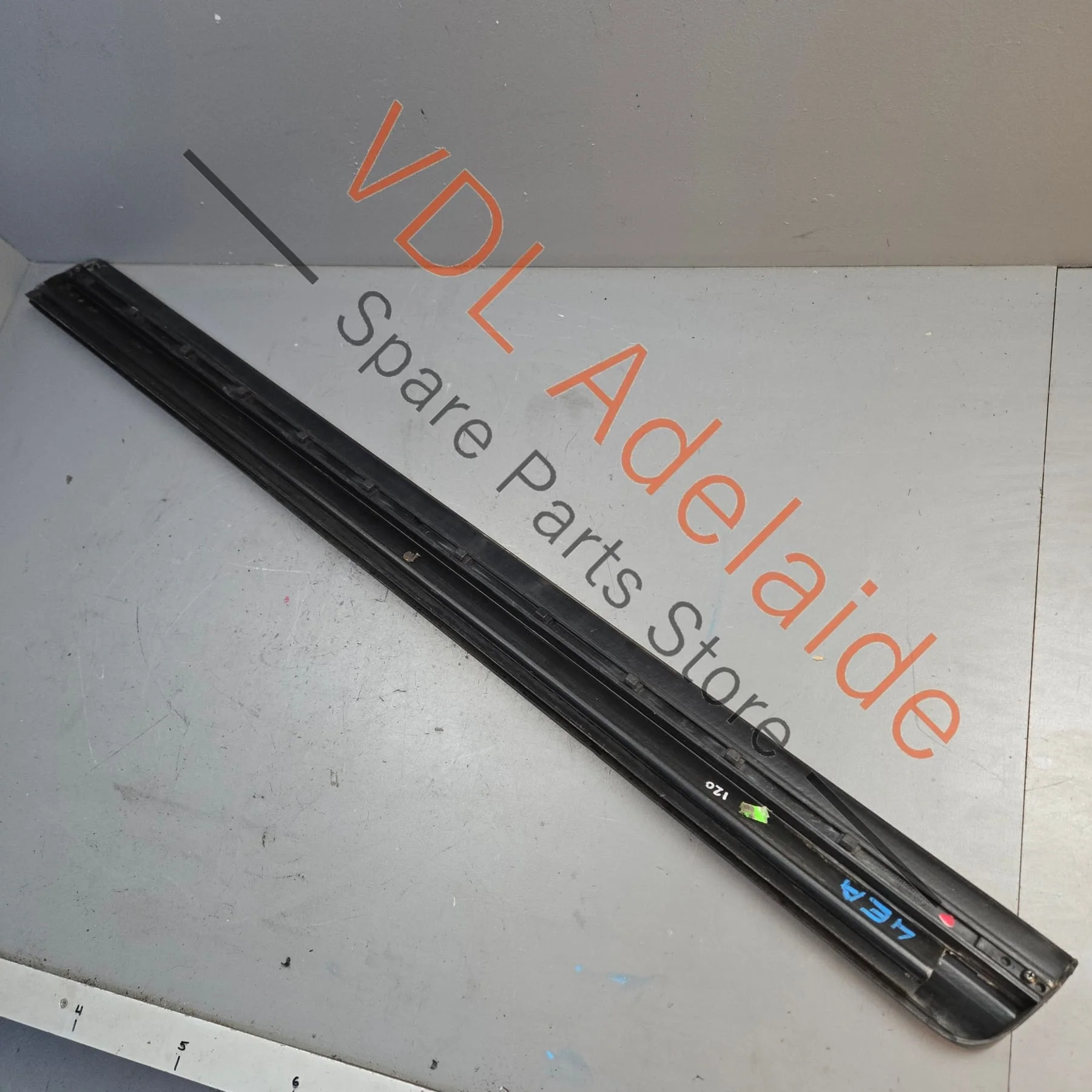 Audi A8 S8 Front Left Lower Exterior Door Trim Moulding Plastic 4E0853959C - Image 5