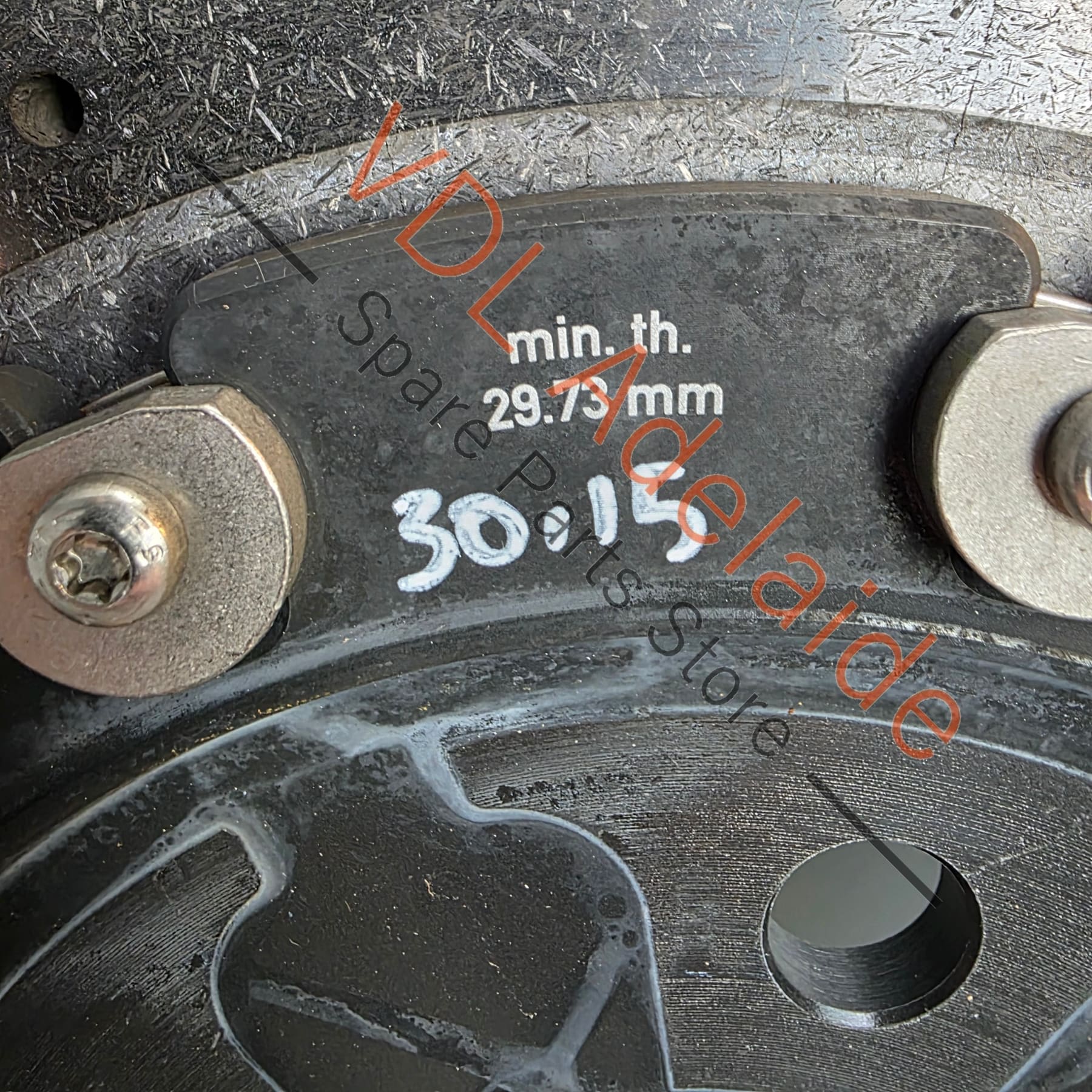 Audi RS6 RS7 RS8 Carbon Ceramic Rear Right Brake Disc Rotor 370mm x 30mm 4M0615602J - Image 8