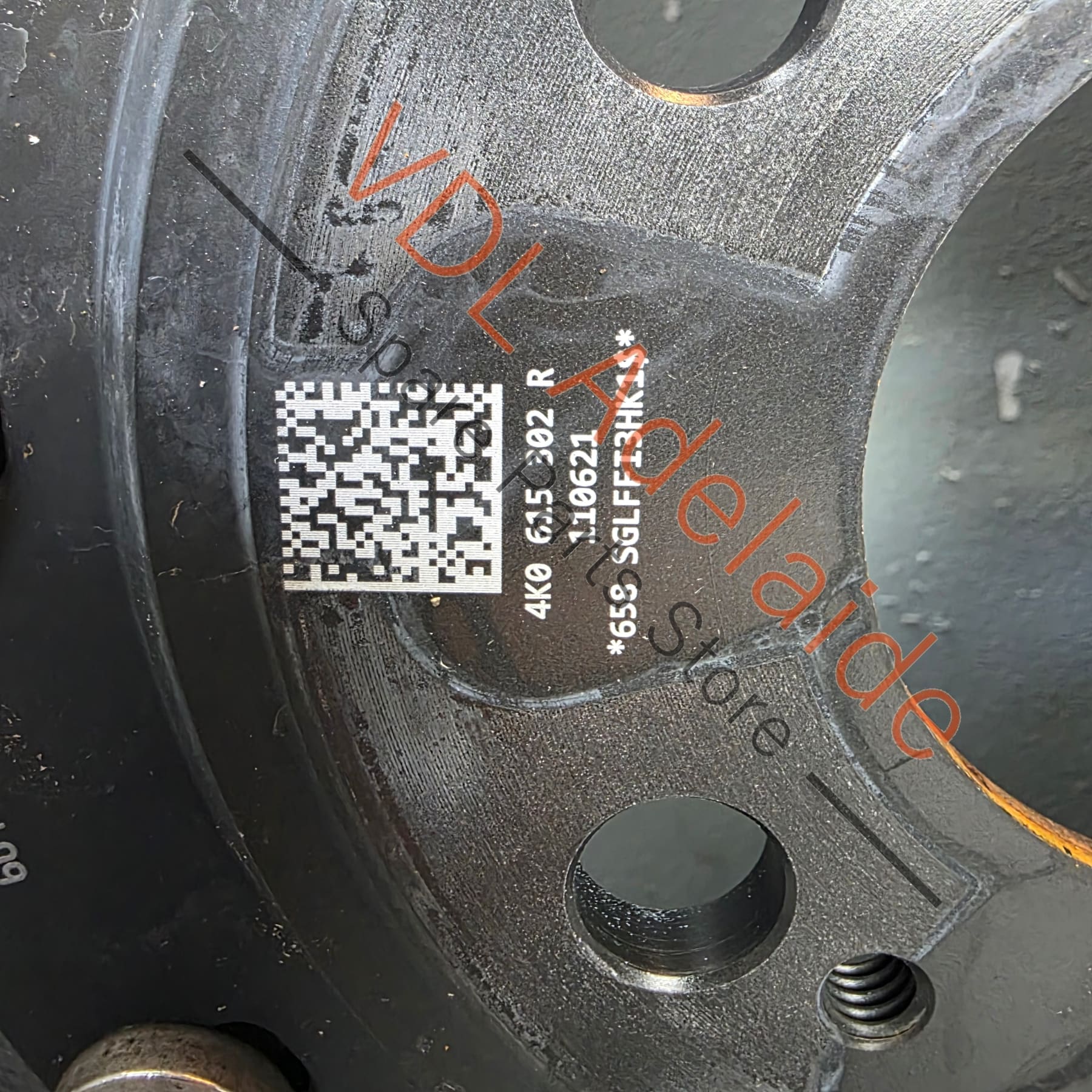 Audi RS6 RS7 Carbon Ceramic Front Right Brake Disc Rotor 440mm x 40mm 4M0615302R 4M0615302E - Image 4