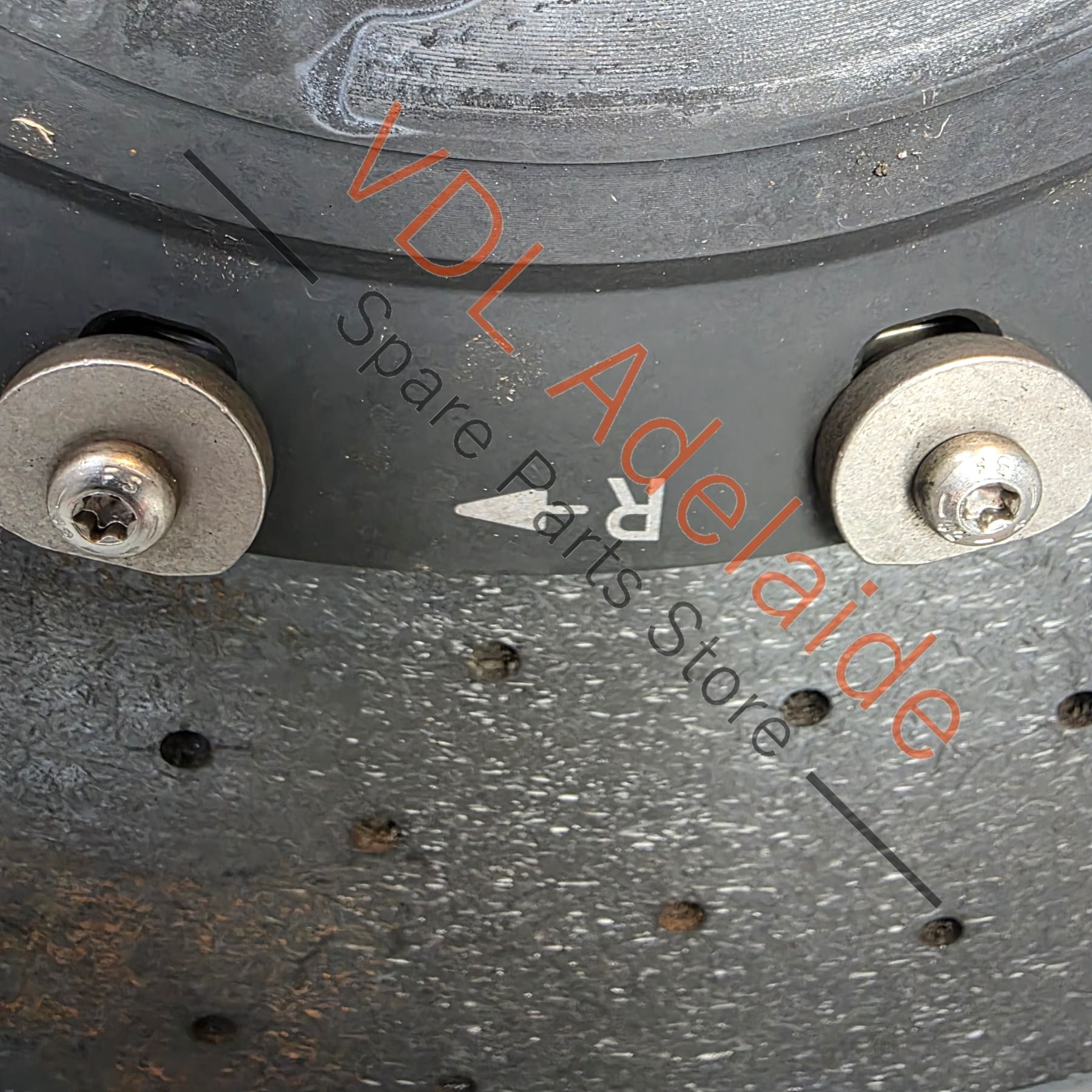 Audi RS6 RS7 Carbon Ceramic Front Right Brake Disc Rotor 440mm x 40mm 4M0615302R 4M0615302E - Image 6