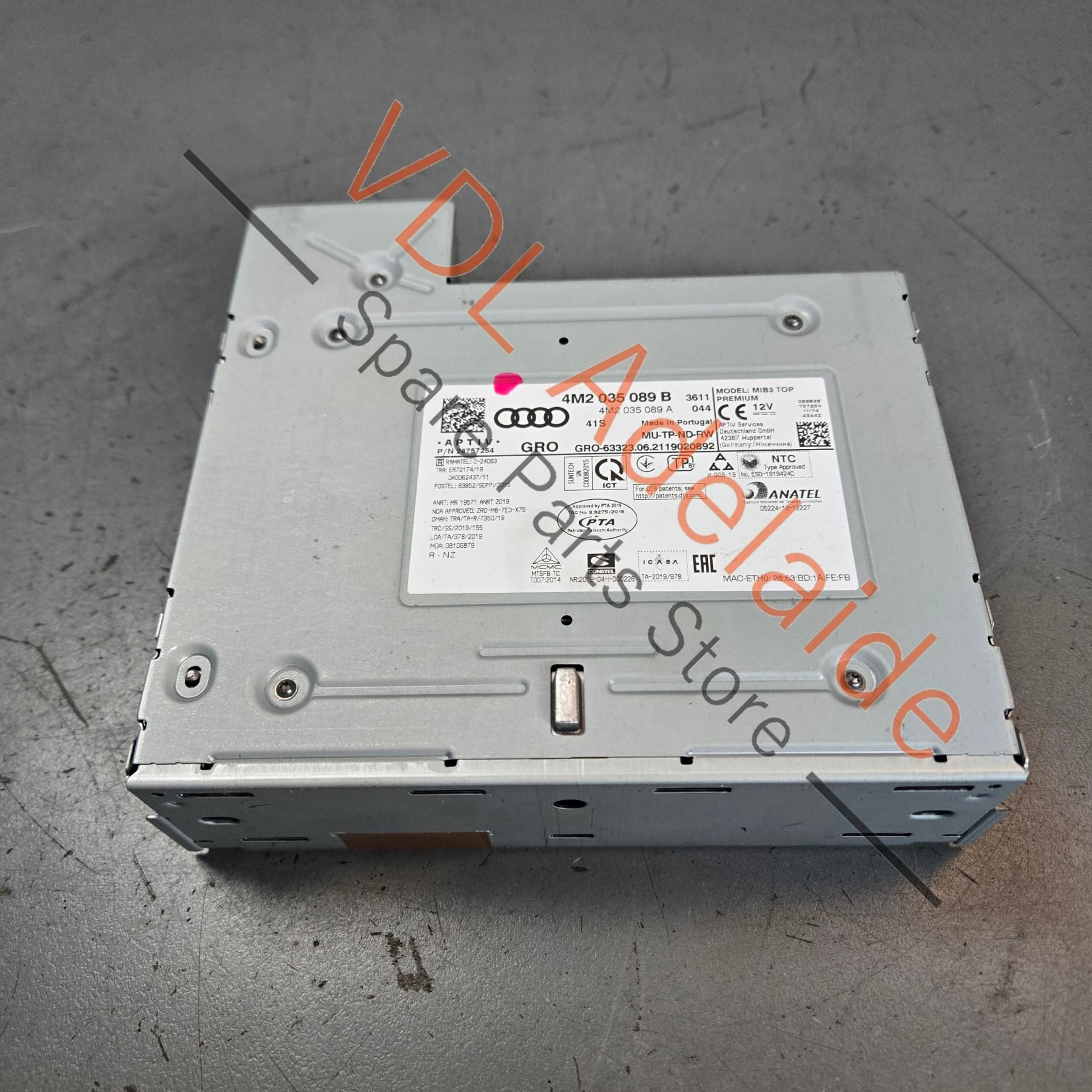 Audi RS7 Main Central Computer for MIB3 Premium