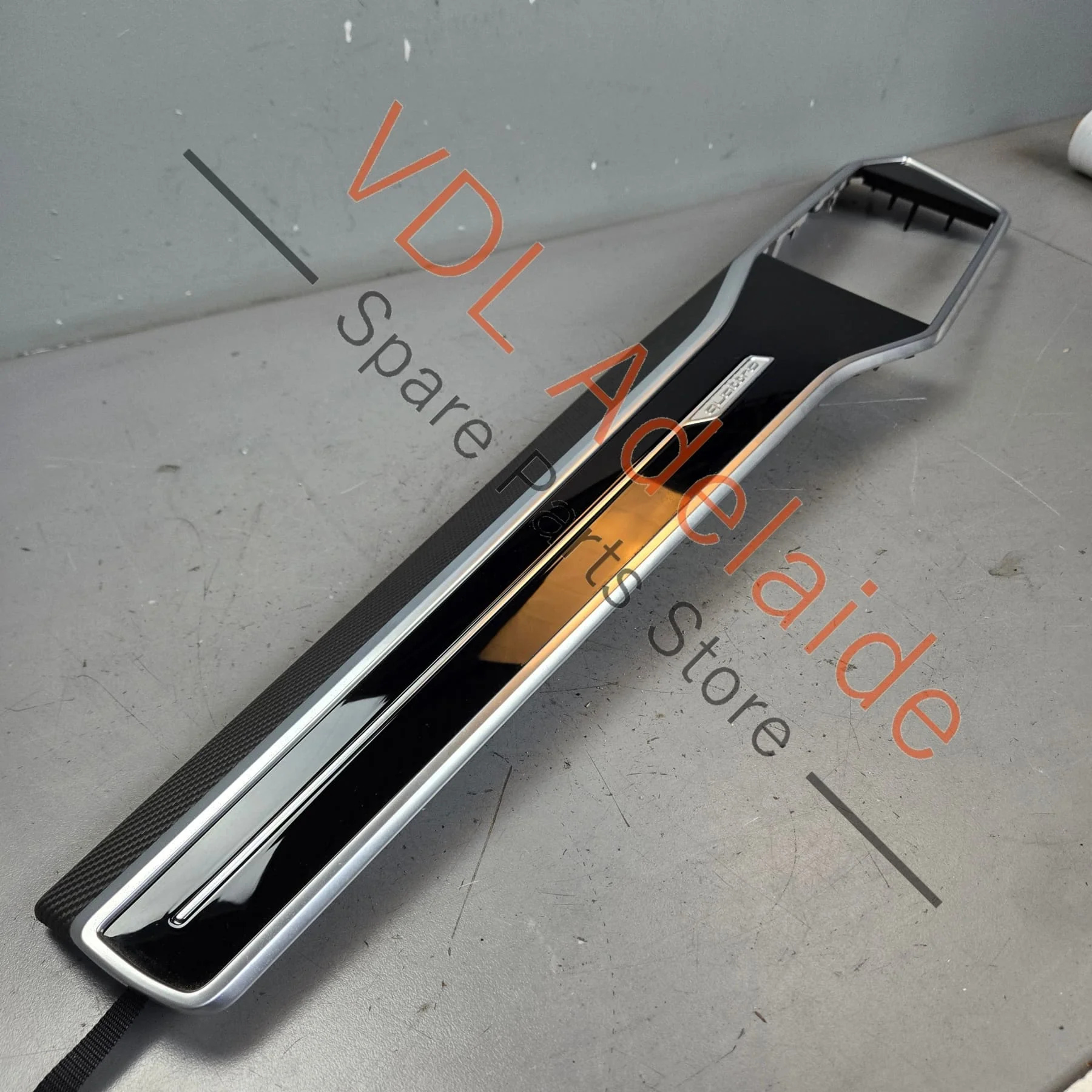 Audi RS6 RS7 Carbon Twill Dashboard Inlay Set for RHD 4K2853189C3ID 4K2853190R3ID 4K2857200GV58 - Image 5