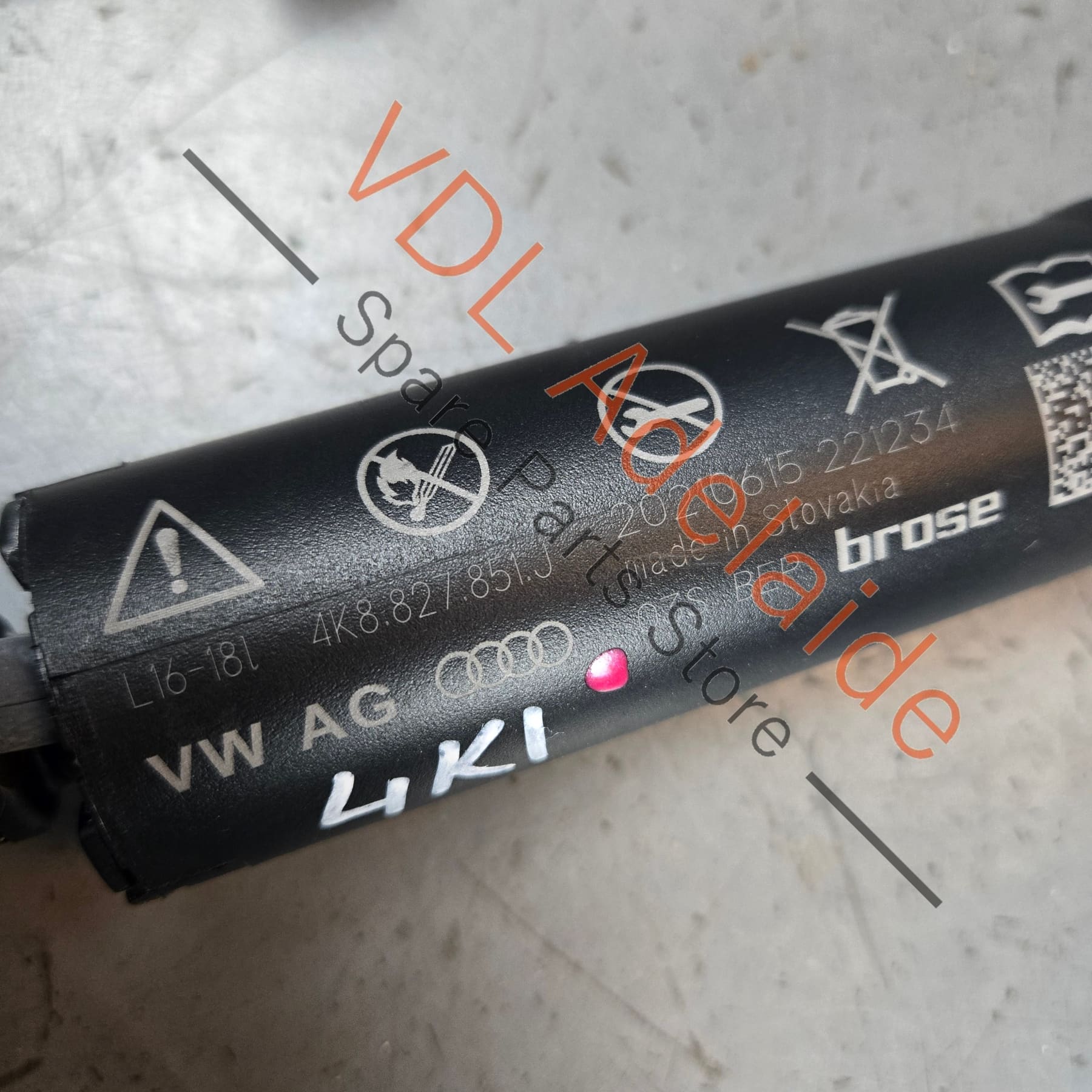 Genuine Audi RS7 A7 S7 Electric Boot Hatch Tailgate Drive Unit Lift Struts Each 4K8827851J 4K8827851L - Image 2