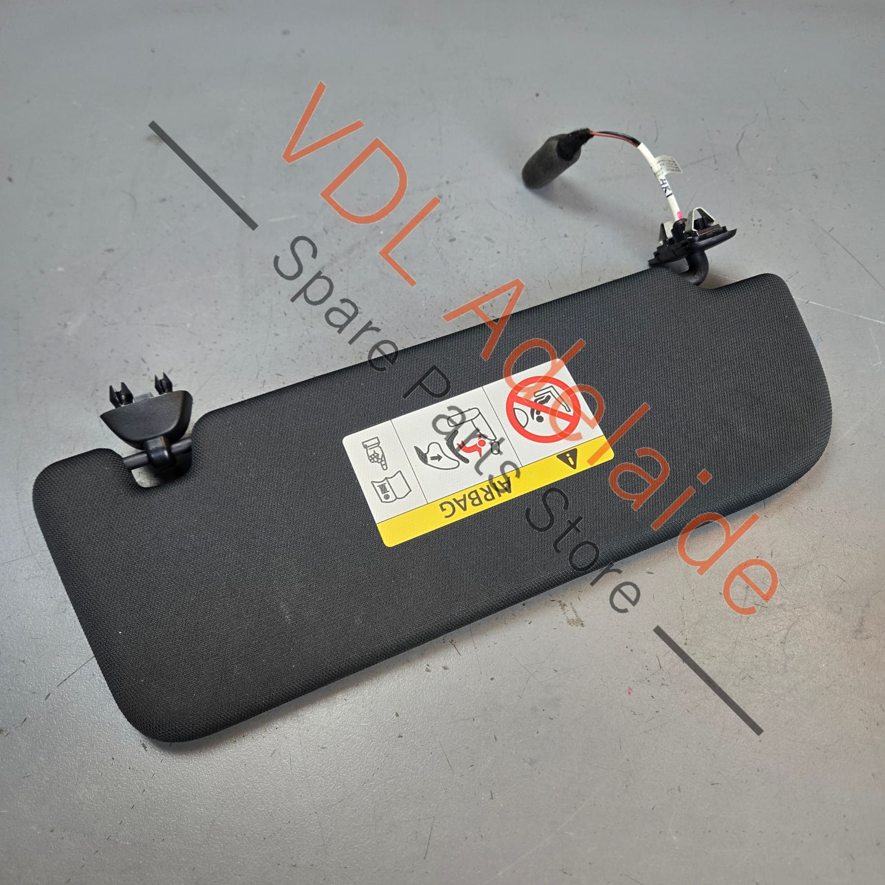 Audi A6 A7 Interior Sun Visor Sunvisor 4K0857551B 3GX Left Side Black - Image 4