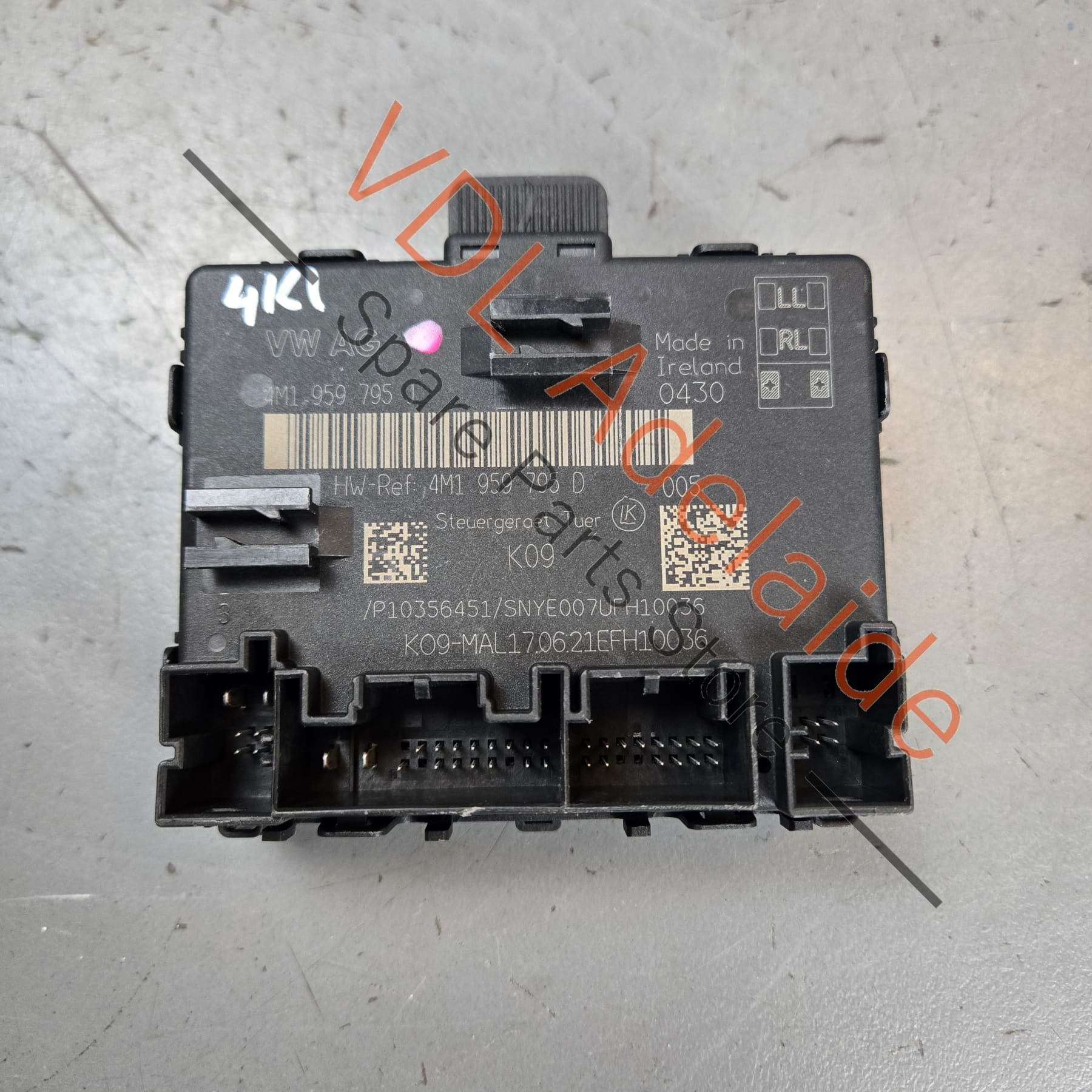 Audi RS7 RS6 SQ5 A8 Touareg Urus Door Control Unit Rear Left/Right 4M1959792J