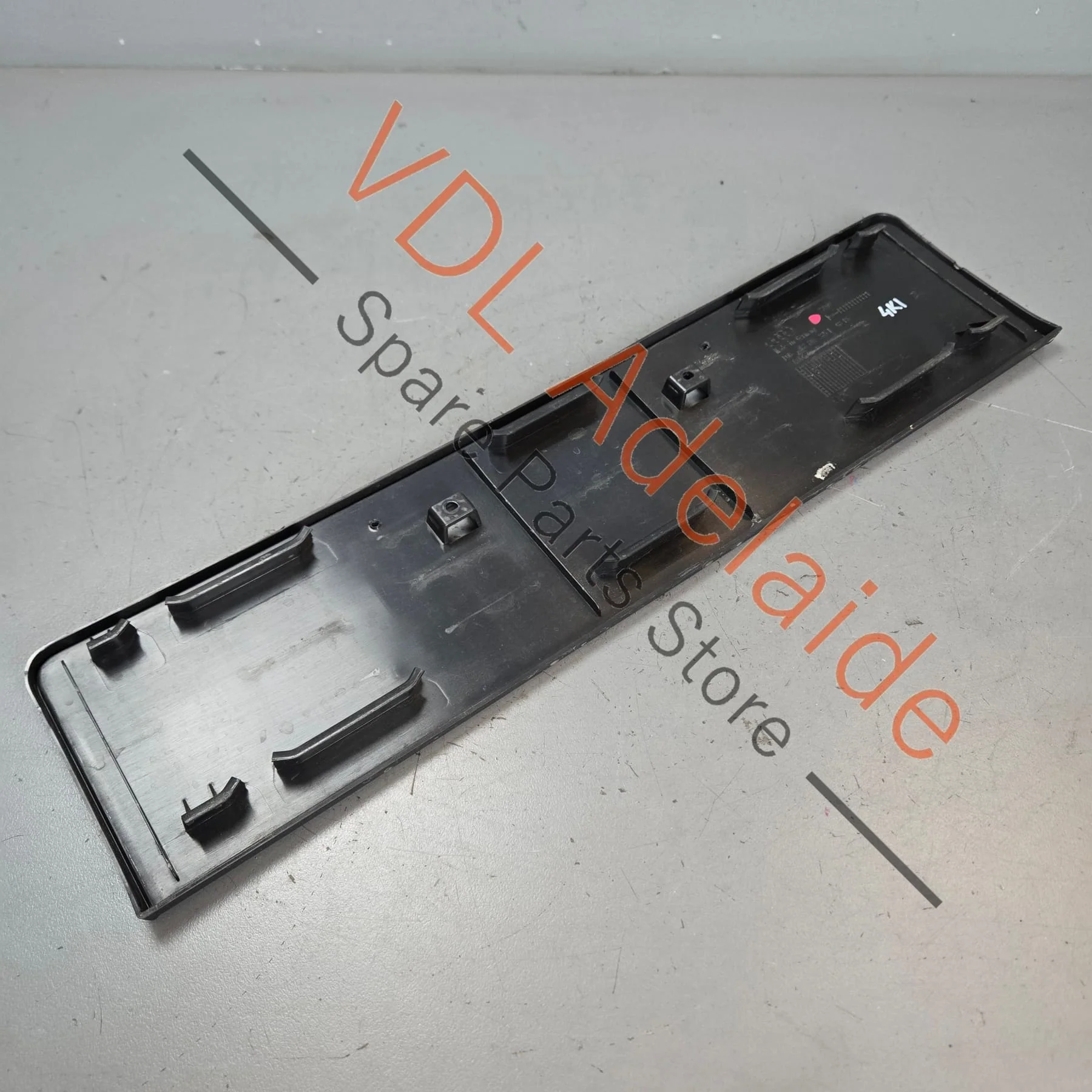 Audi RS7 Front Licence Plate Carrier Bracket Trim 4K8807285K 9B9 - Image 3