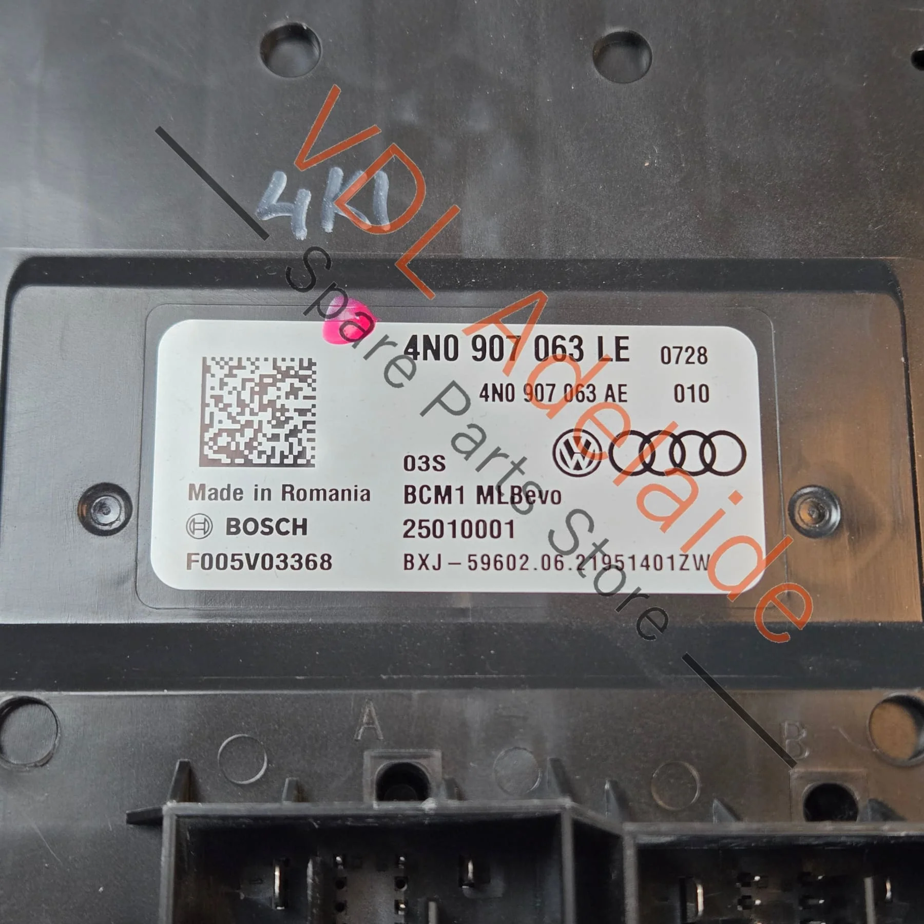 Audi RS7 Front BCM Body Control Module 4N0907063LE 4N0907063LN - Image 2