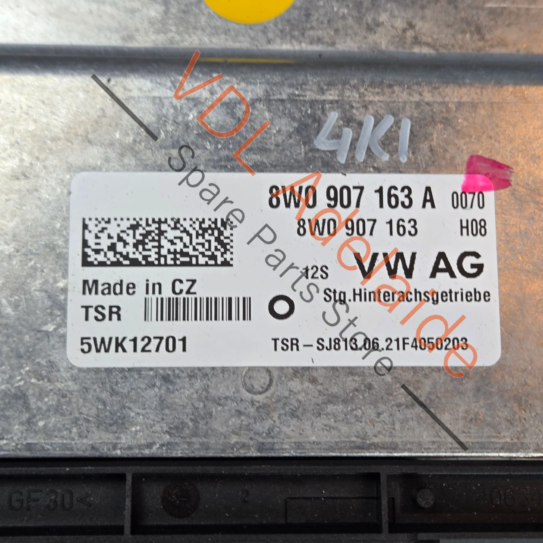 Audi VW Control module for AWD Differential 8W0907163A - Image 2