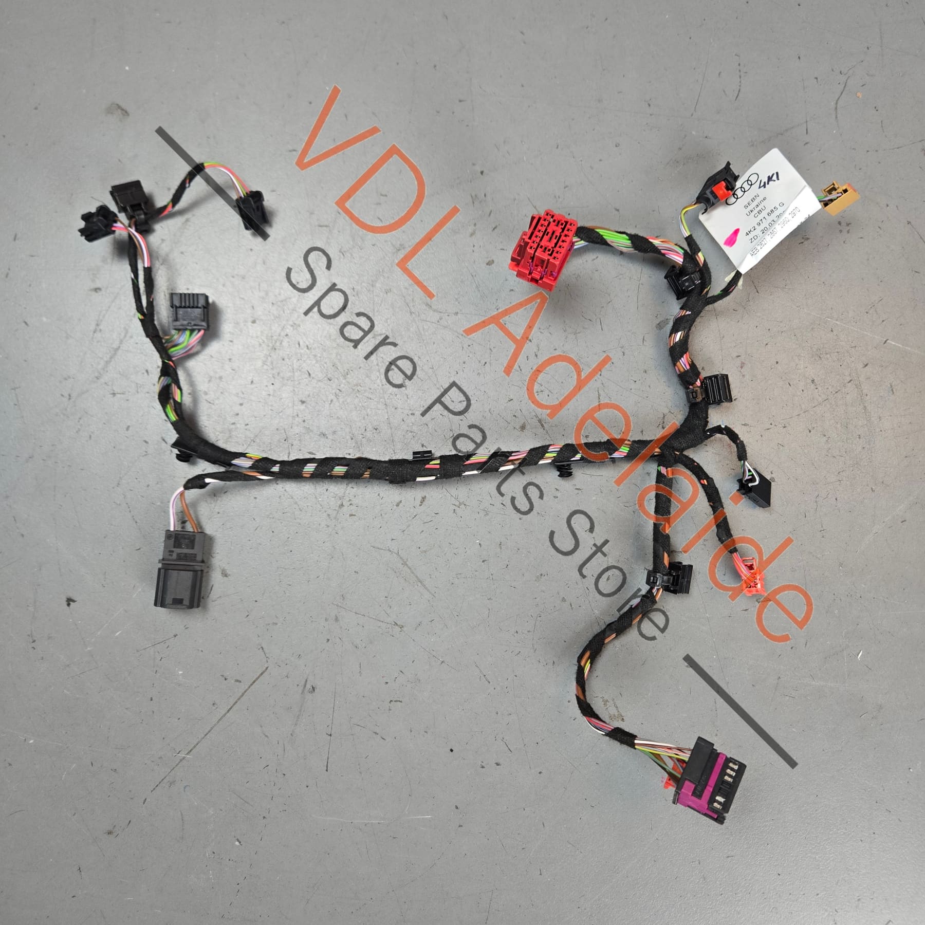 Audi RS7 Centre Console Wiring Harness 4K2971685G