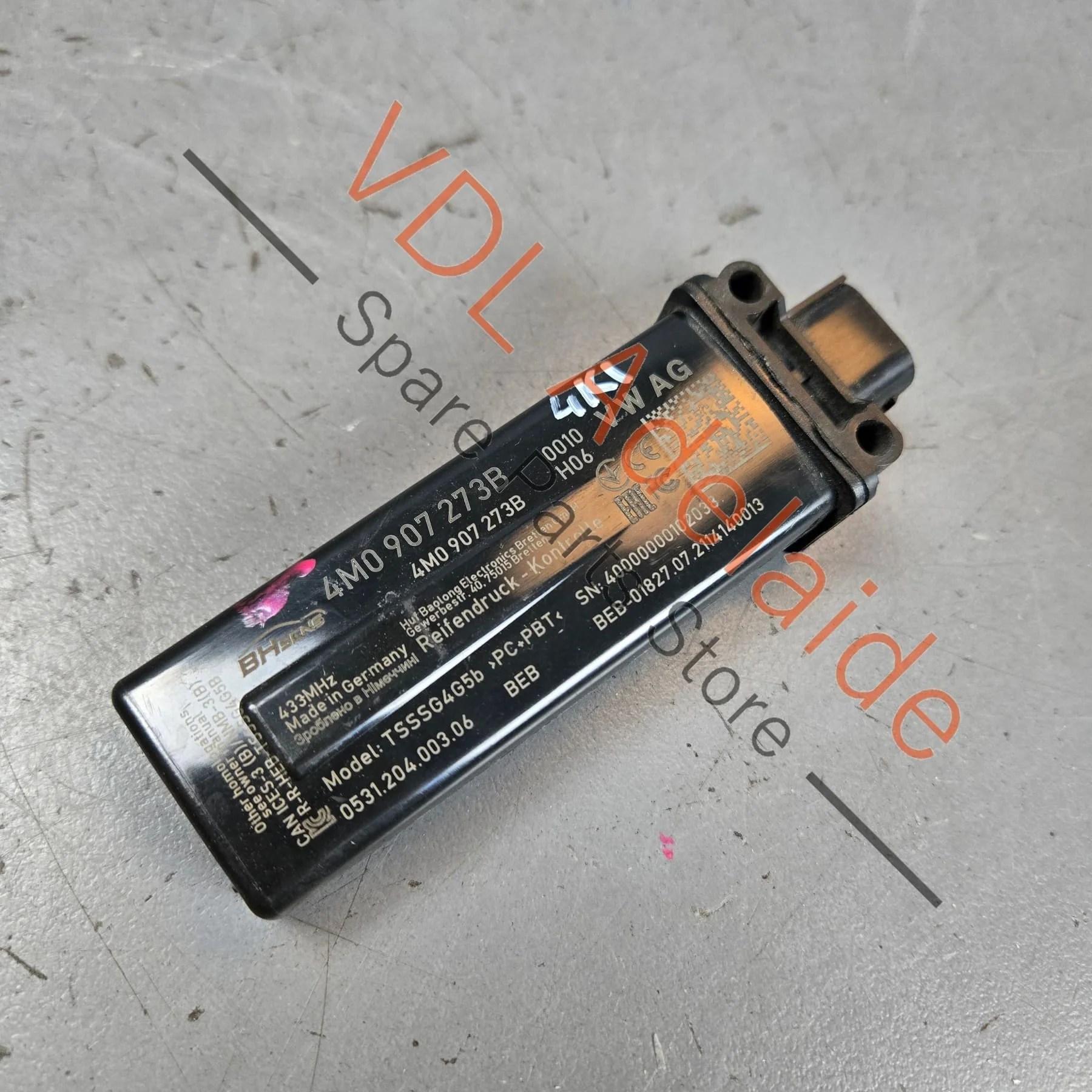 Audi Tyre Pressure Monitoring Control Unit Module 4M0907273B