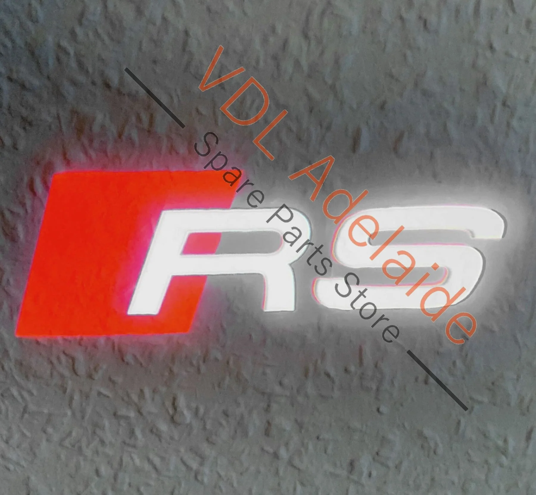 Genuine Audi RS RS3 RS4 RS5 RS6 RS7 Door Entry Light Projector Set left & Right pair 4S0947410G 4S0947409G