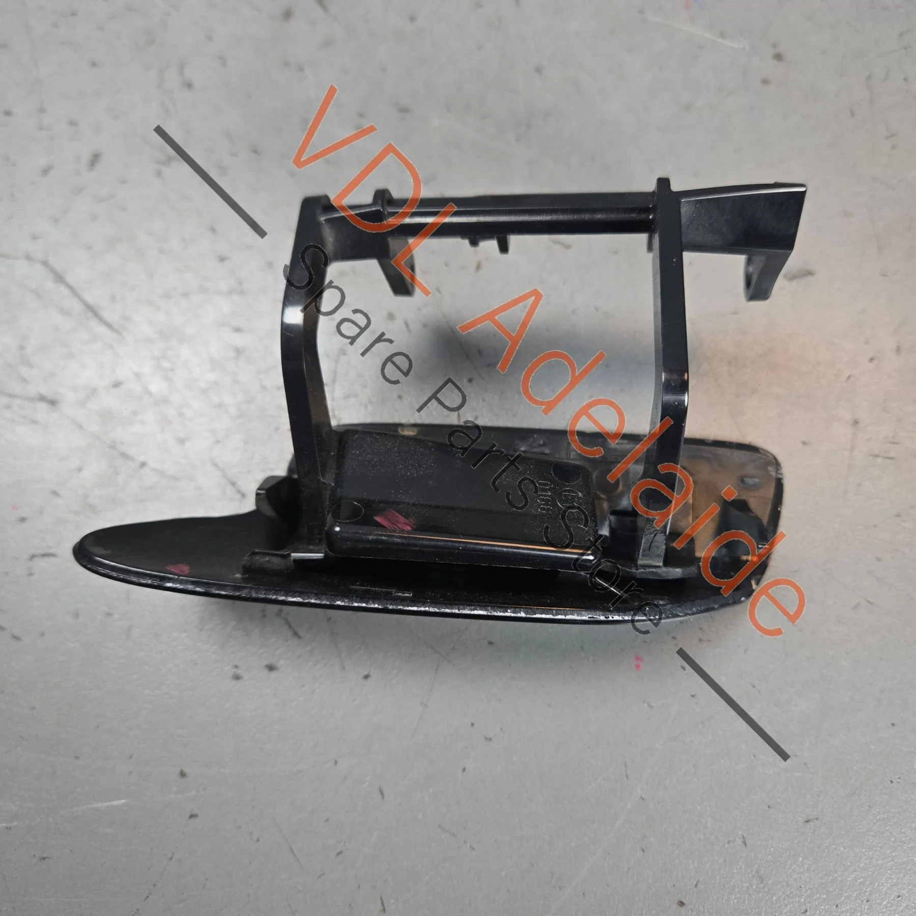 Audi RS7 Front Bumper Right side Headlight Washer Cover Cap Flap 4K8955276B GRU Mythos Black 0E0E 0E / Y9T - Image 3