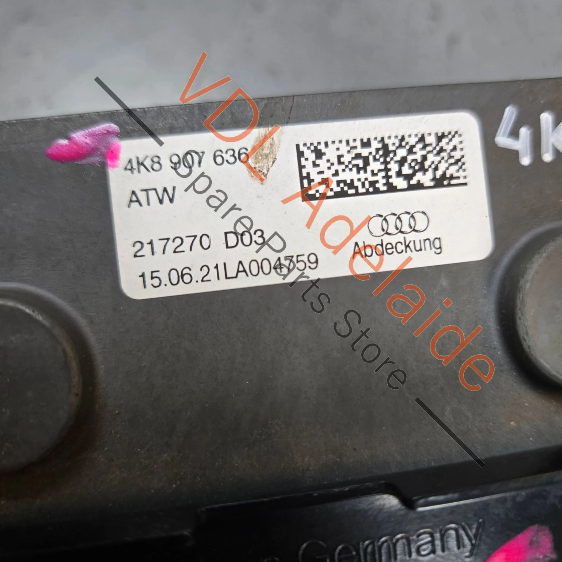 Audi RS7 Front Laser Housing Mounting Bracket for Distance Cruise Control 4K8907636 - Image 6