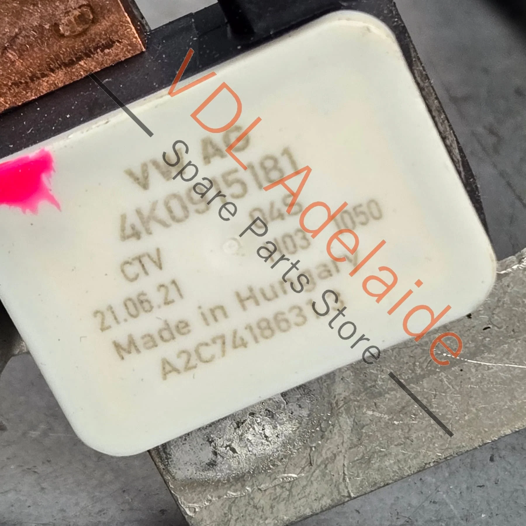 Audi -ve Negative Battery Lead with Monitor 4K0915181 - Image 4