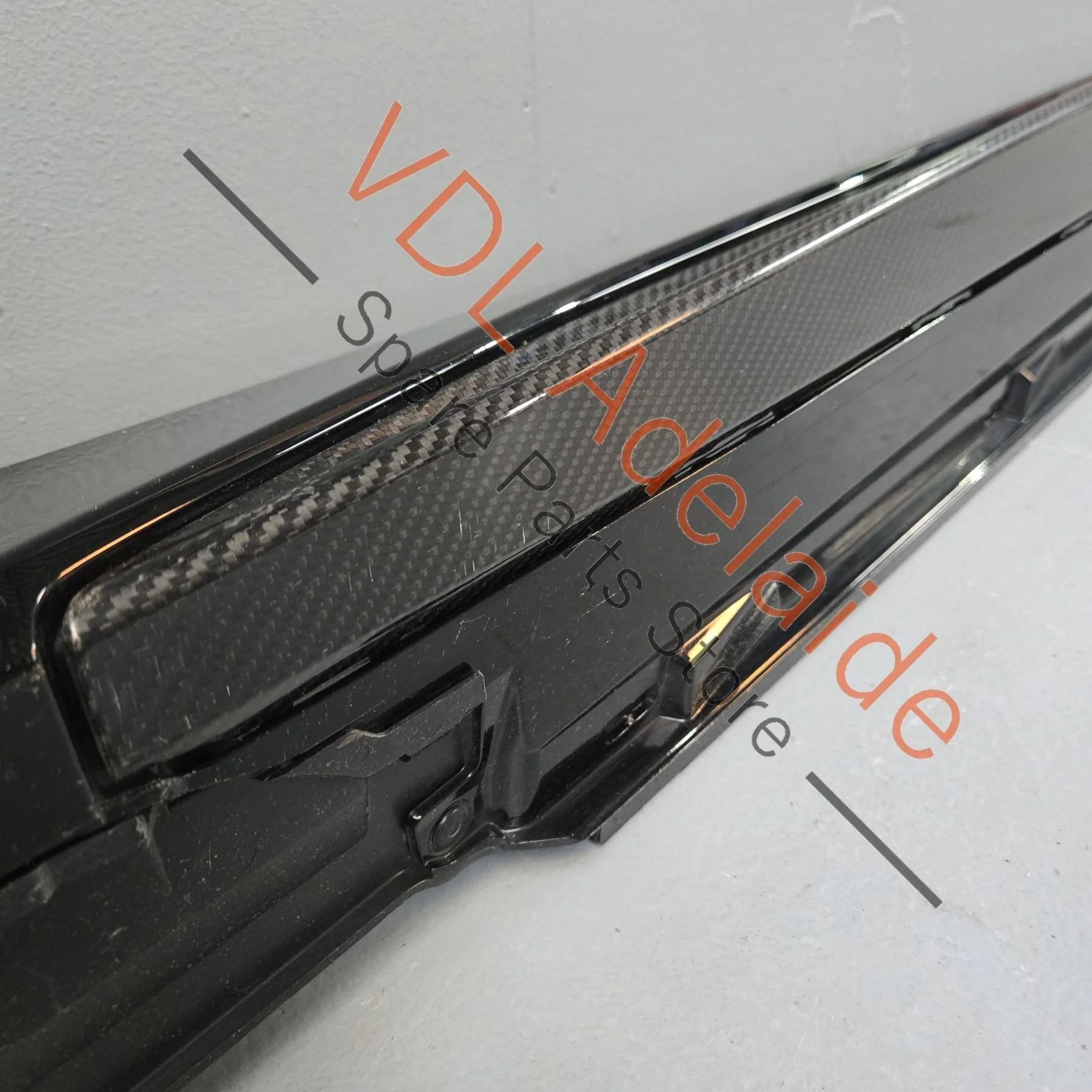 Audi RS6 RS7 C8 2021 2022 Right Side Sideskirt Rocker Panel Trim with Carbon Sideblade 4K8853860B 4K8854868B - Image 6