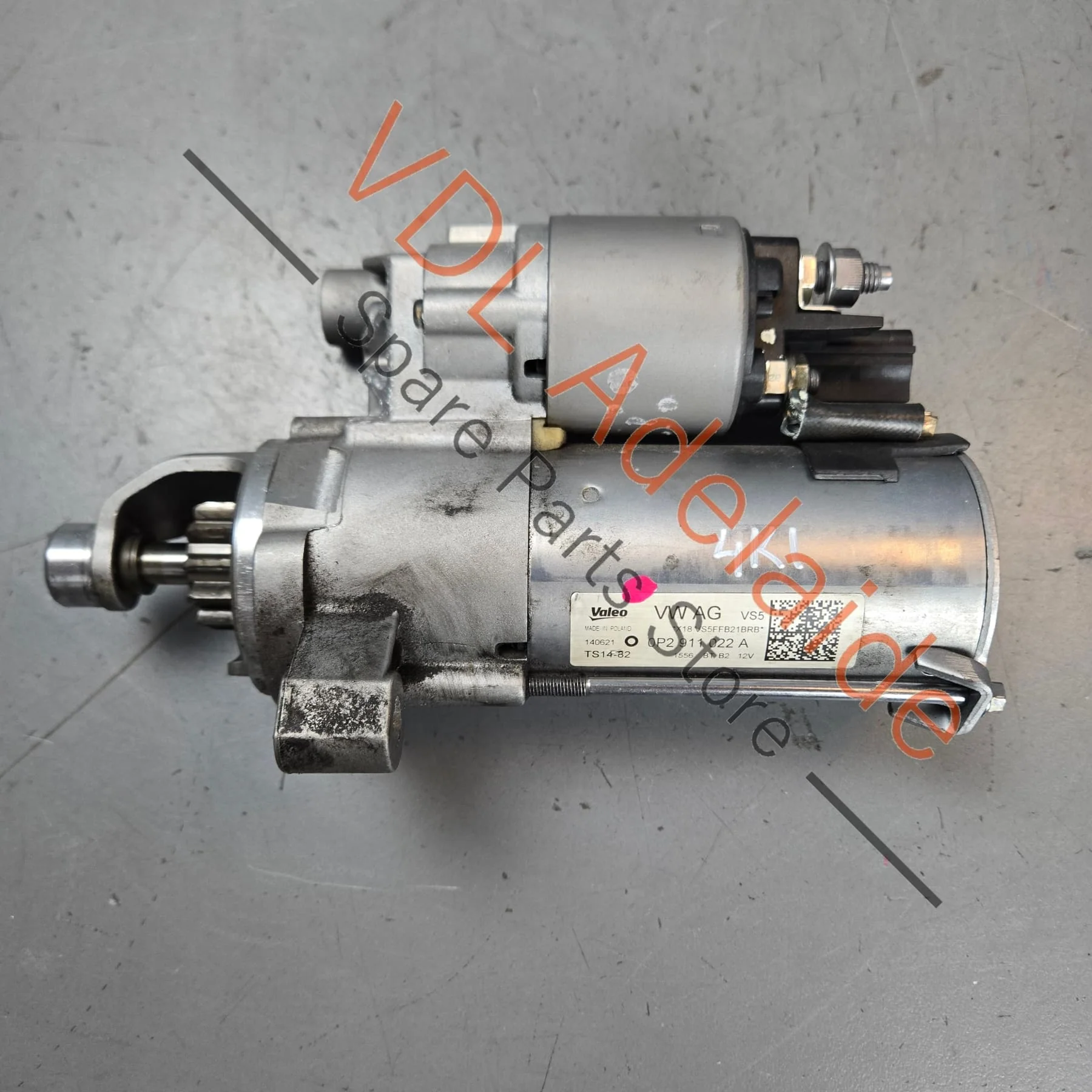 Audi Q7 Q8 S6 RS6 RS7 Starter Motor Suit 4.0 V8 Petrol 0P2911022A