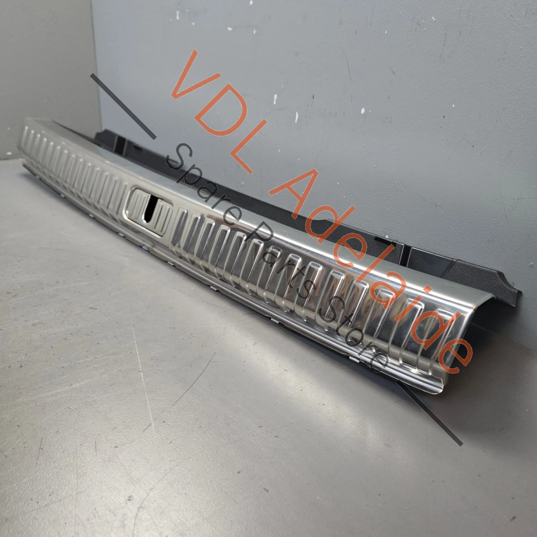 Audi A7 S7 RS7 Tailgate Boot Load Edge Strip Chrome Stainless Interior Trim 4K8863471 - Image 2