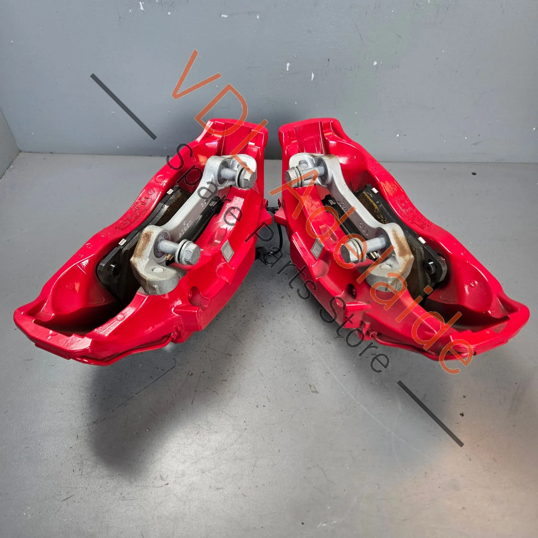 Audi RS6 RS7 Front Carbon Ceramic 8 Piston Brake Caliper Set for 440mm x 40mm rotor - Image 9