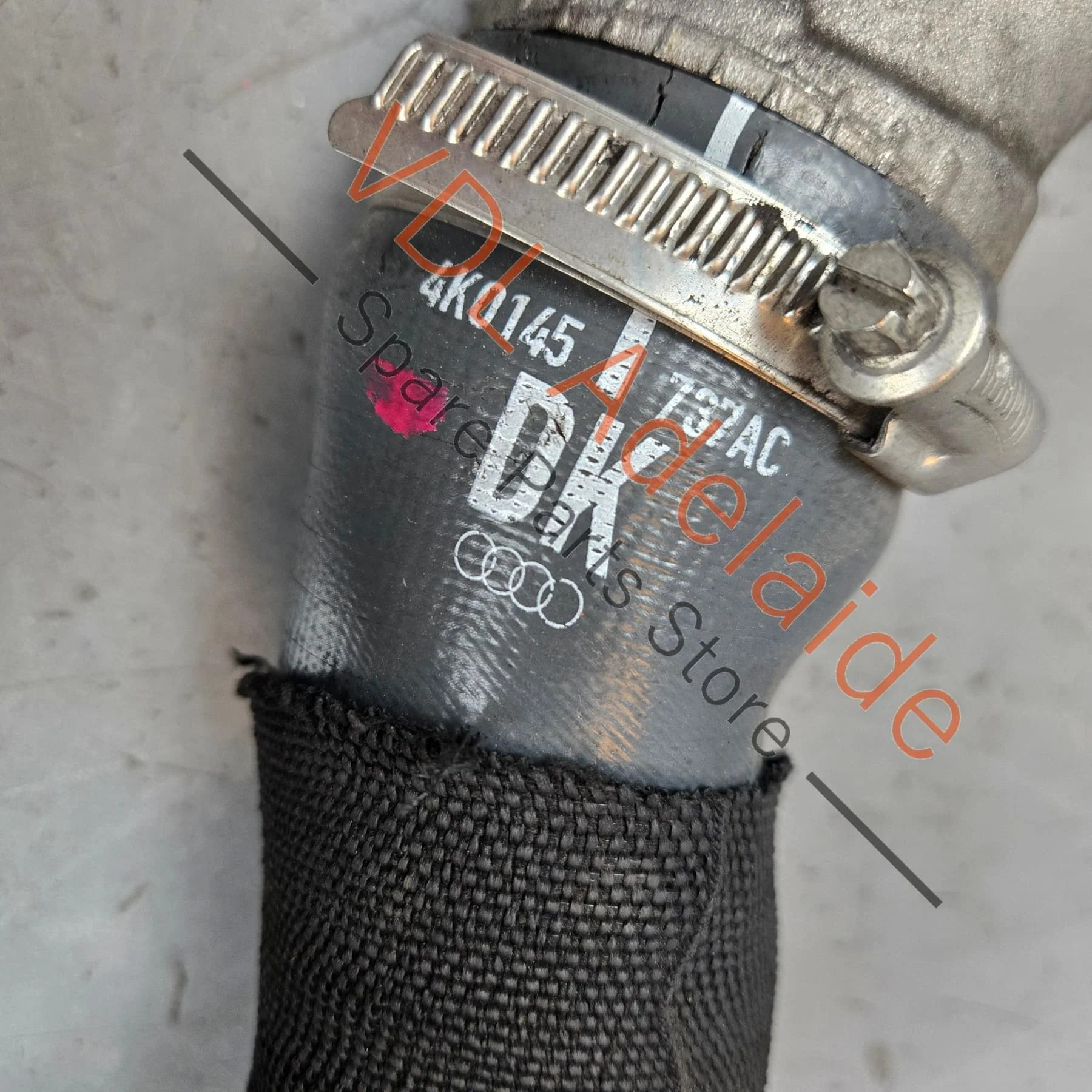Audi RS6 RS7 Left Lower Charge Air Pipe Tube 0P2145681E - Image 4