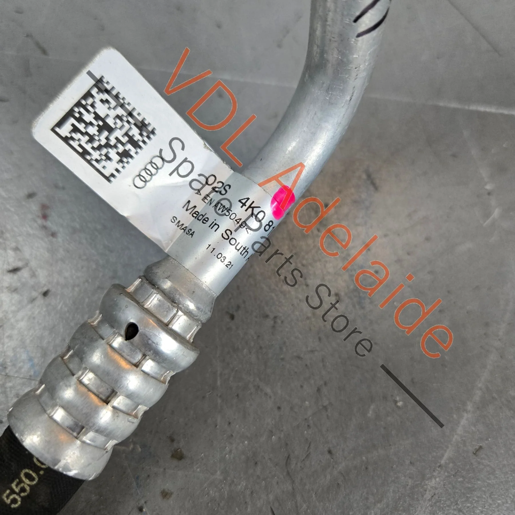 Audi RS6 RS7 AC Condenser Refrigerant Pipe Hose 4K0816721ER - Image 3