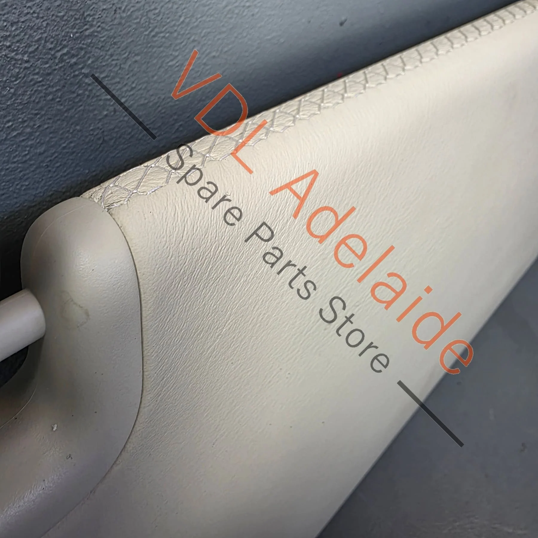 Bentley Bentayga Cream Leather Sun Visor 'Linen' Left 36A857551R 51V - Image 5