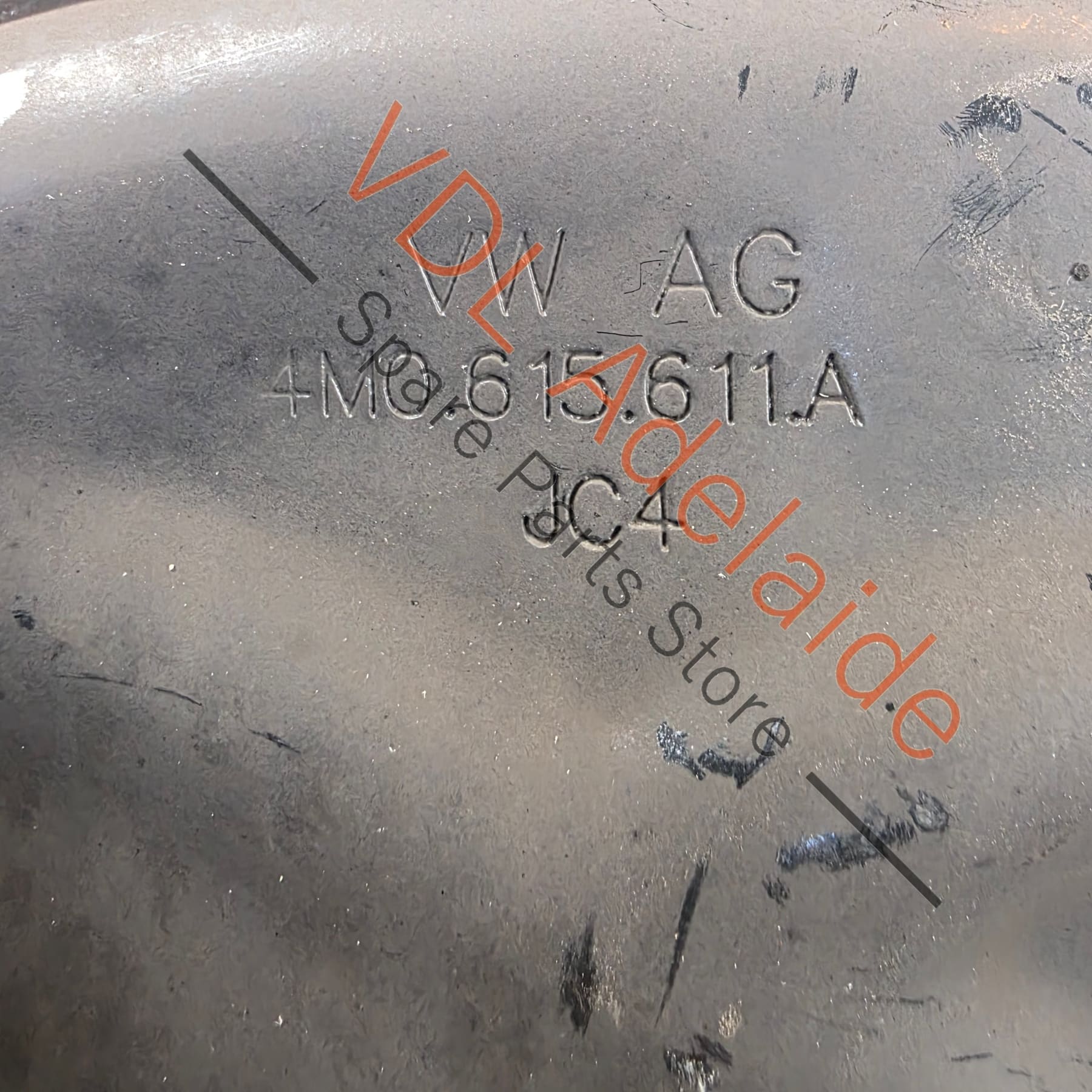 Bentley Bentayga Rear Left Brake Disc Cover Guard 4M0615611A - Image 3