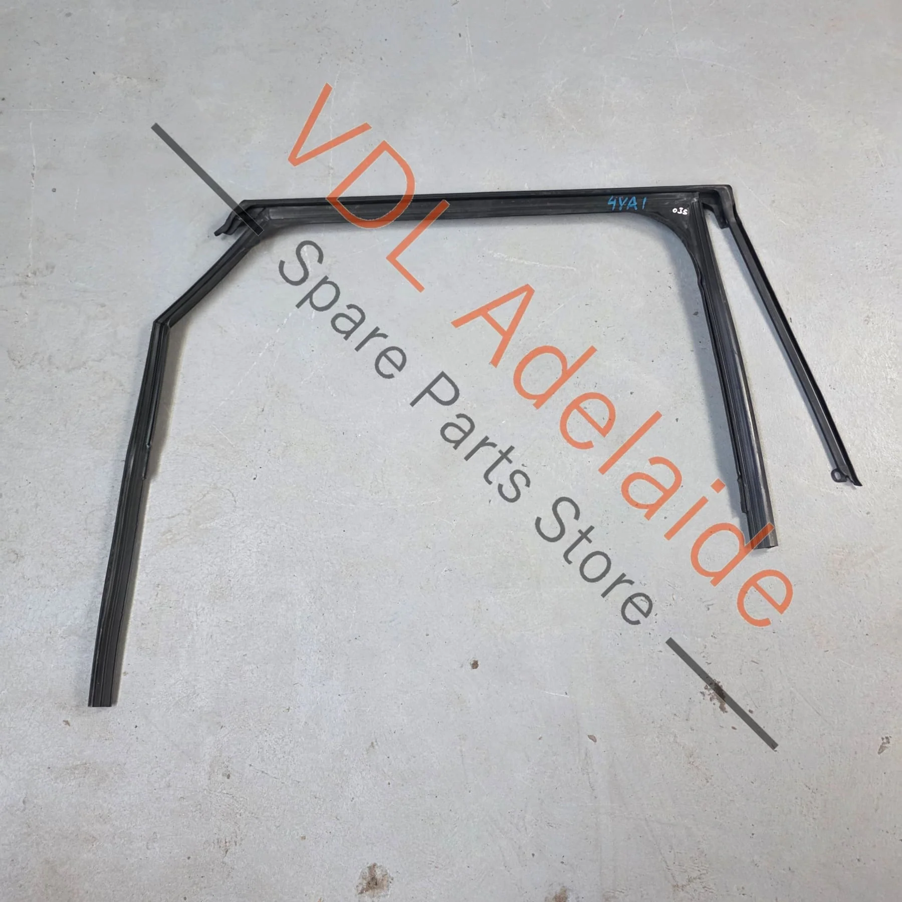 Bentley Bentayga 4V Rear Left Window Seal Gasket Rubber 36A839431A 36A839431B - Image 3