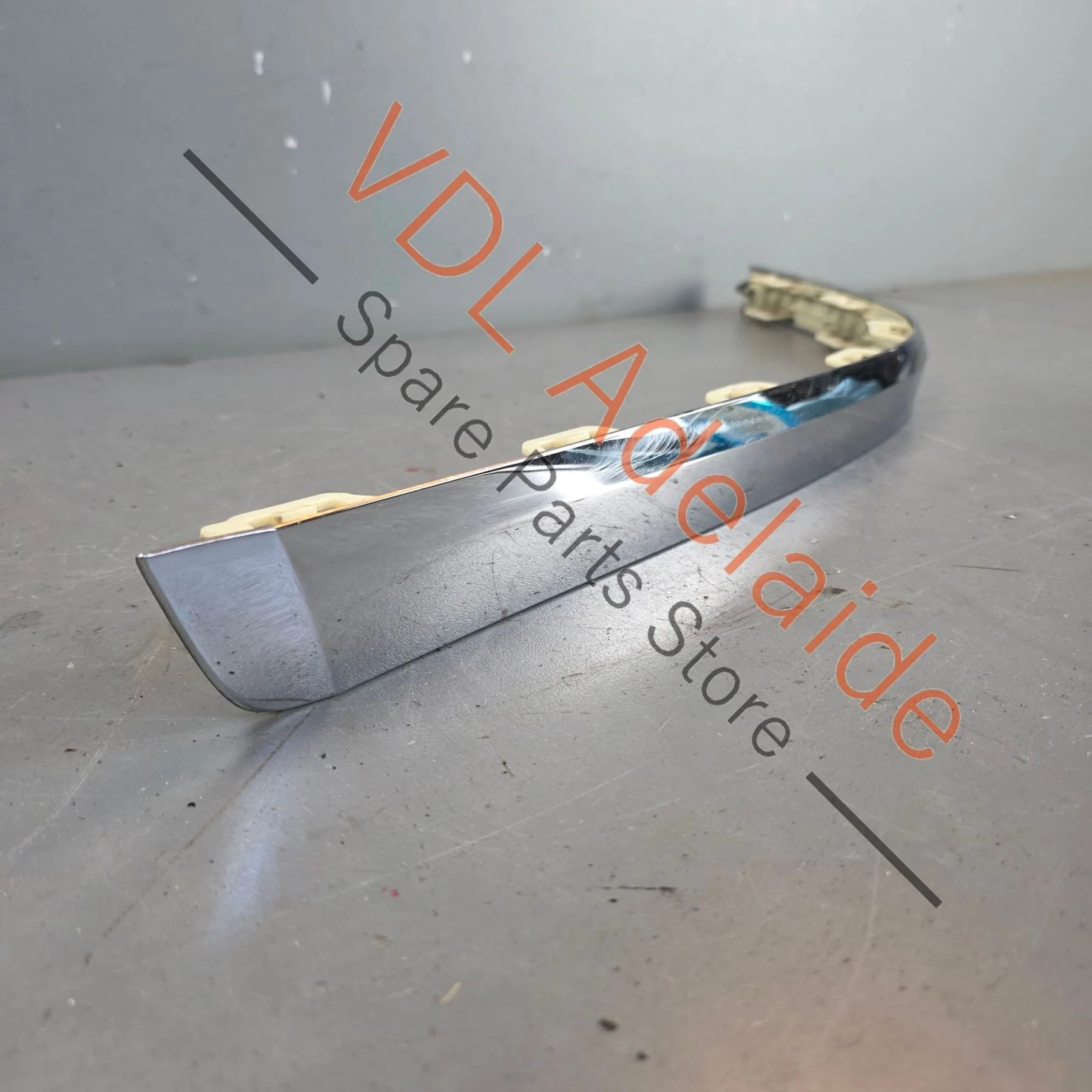 Bentley Bentayga Rear Bumper Left Chrome Trim Moulding 36A807917 - Image 3