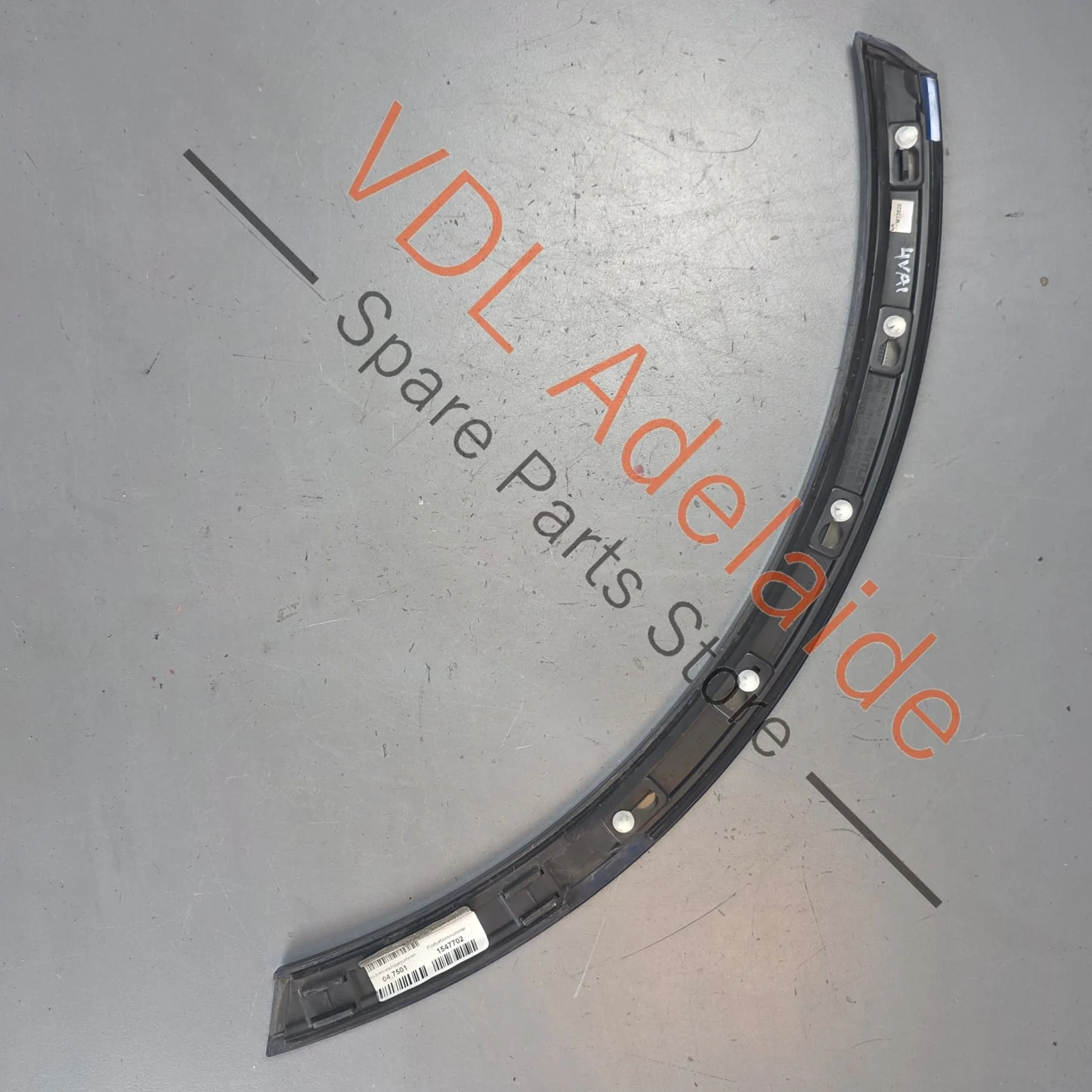Bentley Bentayga 4V Right Rear Wheel Arch Flare Trim Molding 36A853818 - Image 7