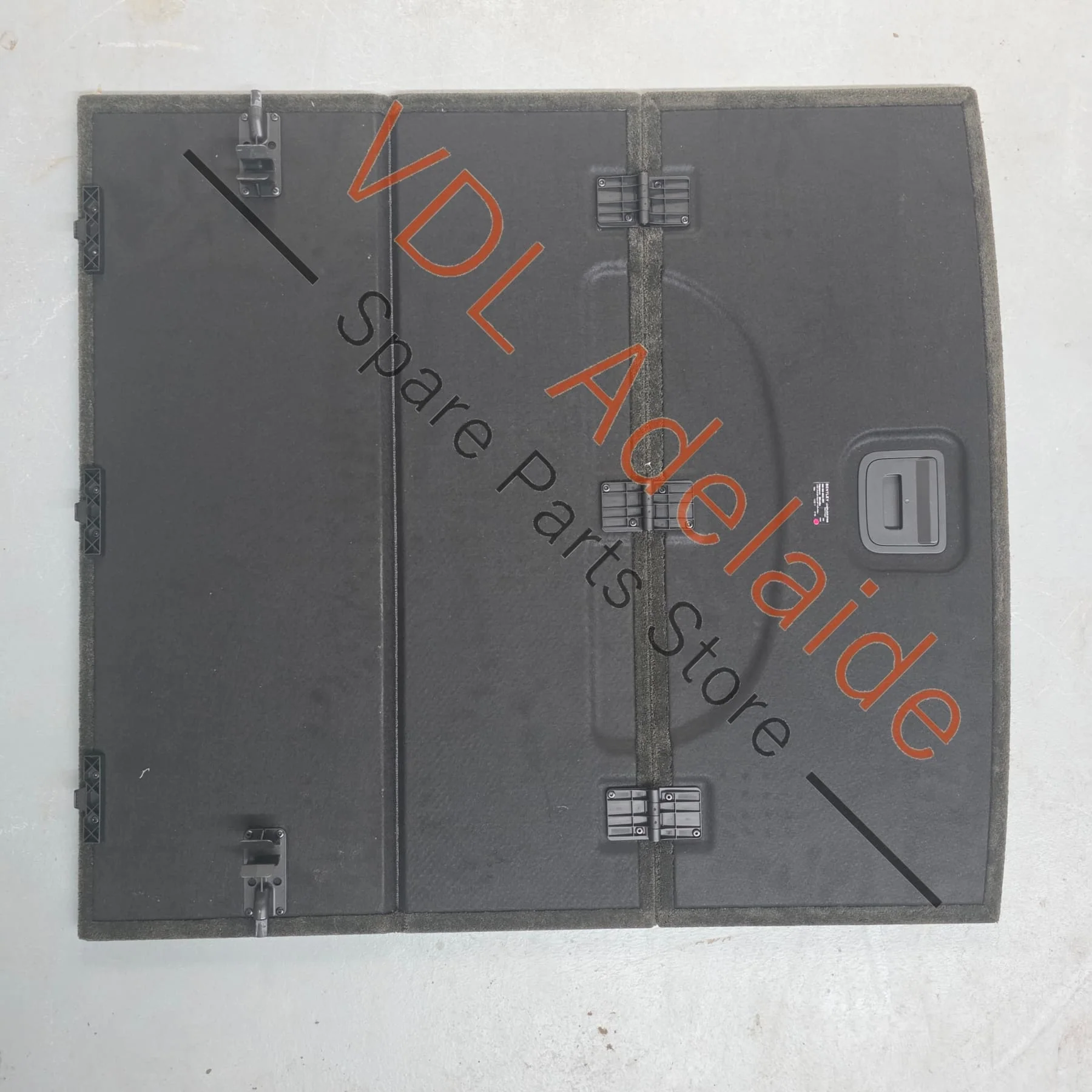 Bentley Bentayga Cargo Floor Panel Carpet Beluga 36A863462A 4BH - Image 6