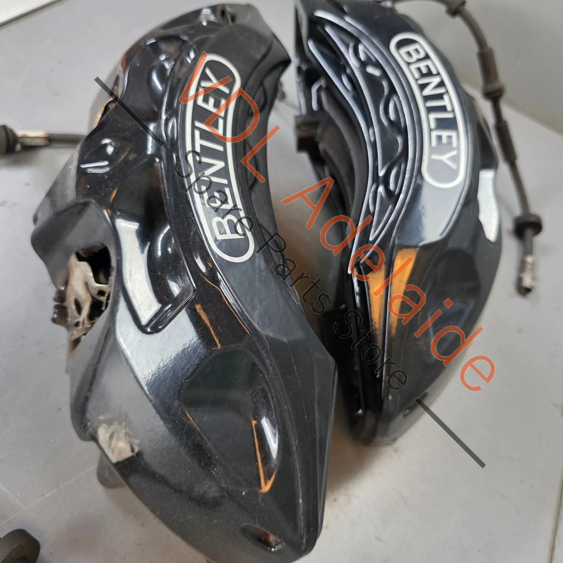 Bentley 400mm Akebono Front Brake Caliper Set 6x Piston - Image 2