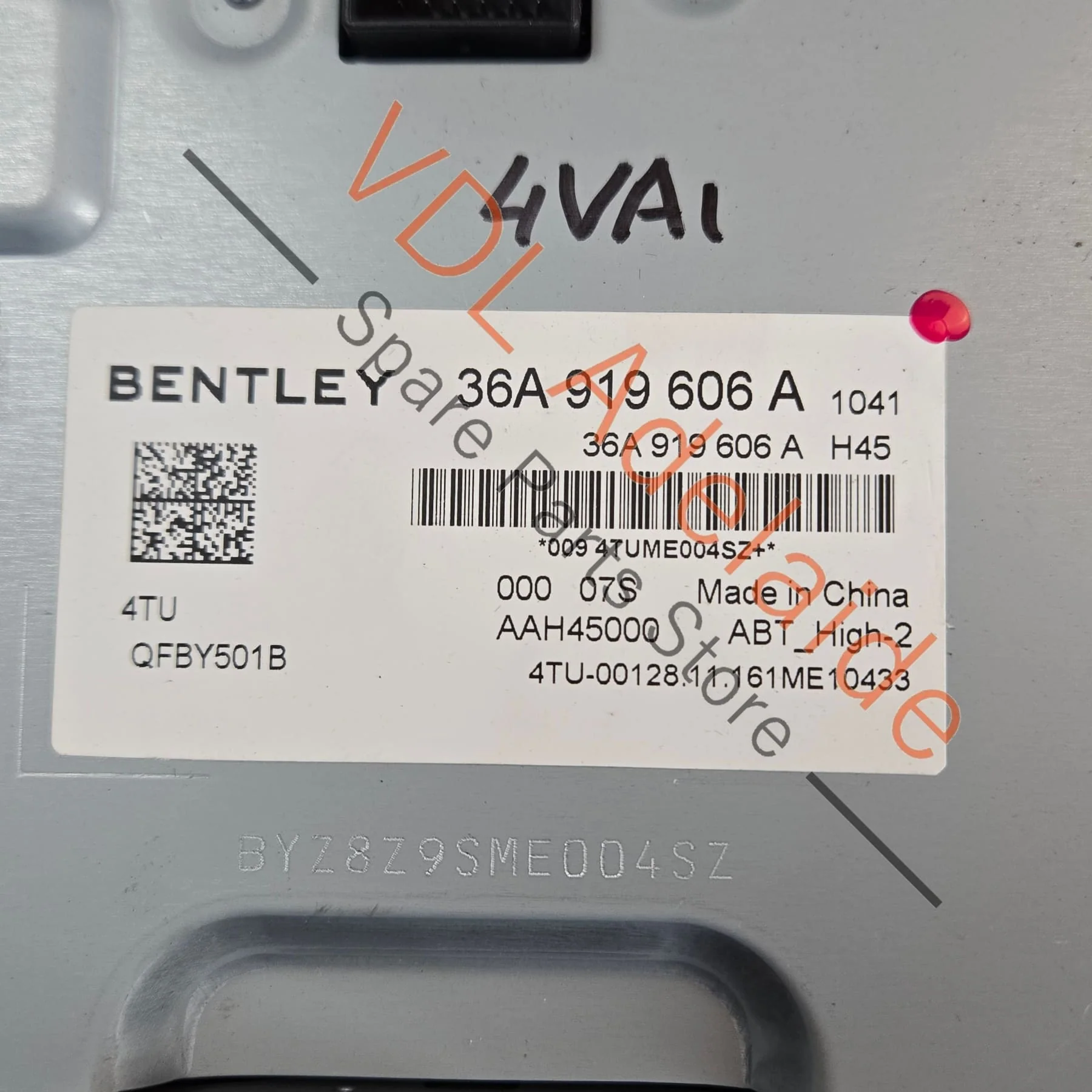 Bentley Bentayga Radio Touch Screen Display Panel 36A919606A - Image 3