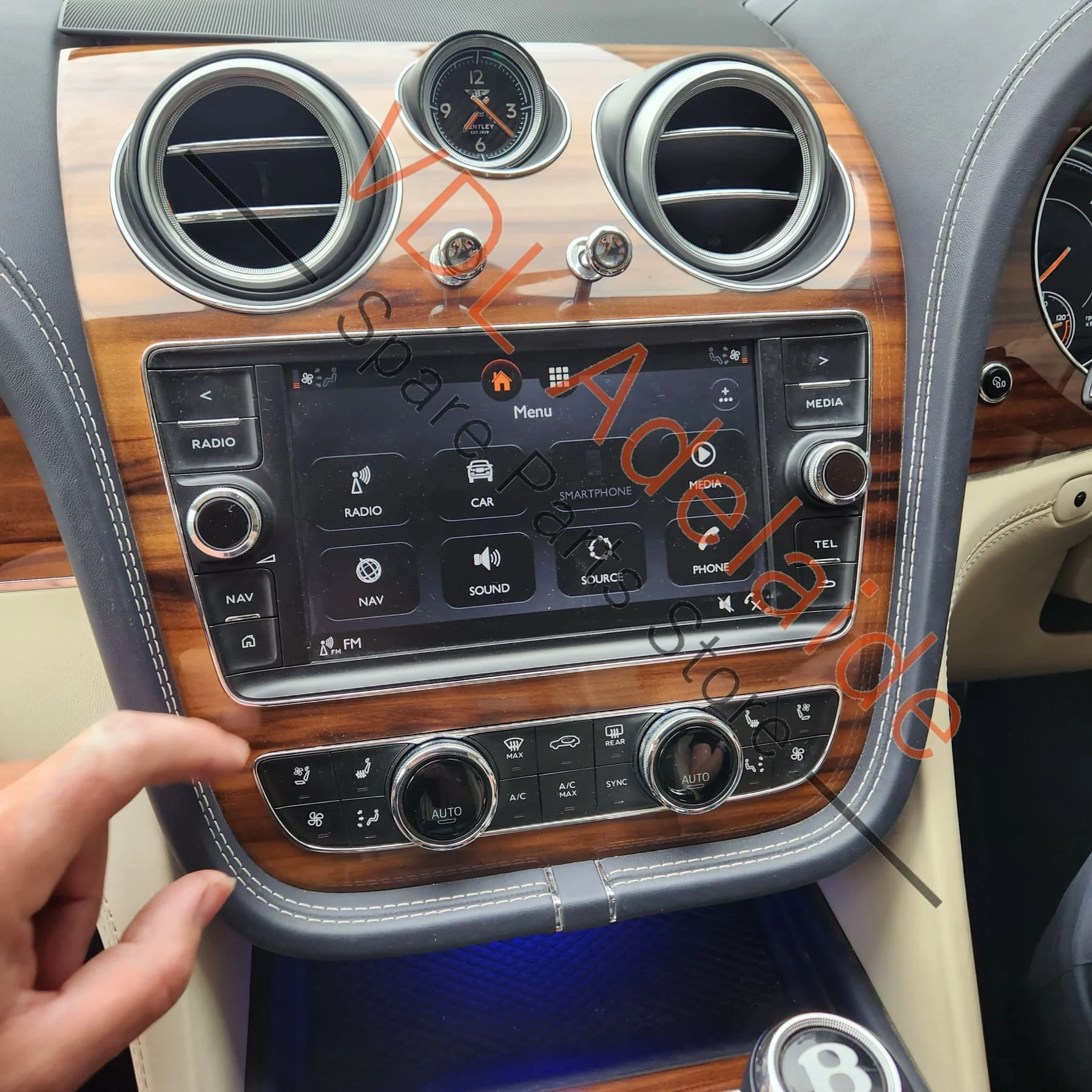 Bentley Bentayga Radio Touch Screen Display Panel 36A919606A - Image 8