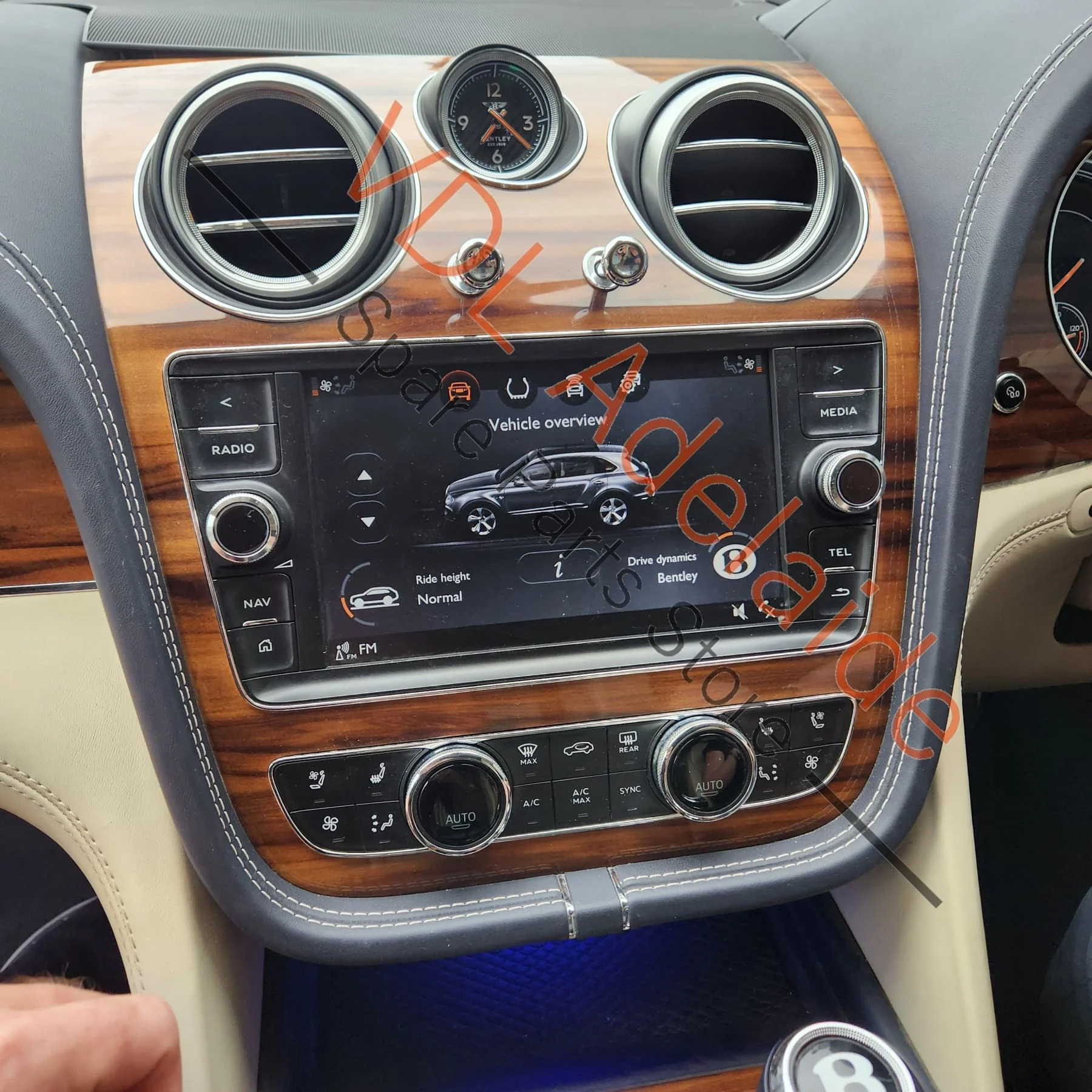 Bentley Bentayga Radio Touch Screen Display Panel 36A919606A - Image 9