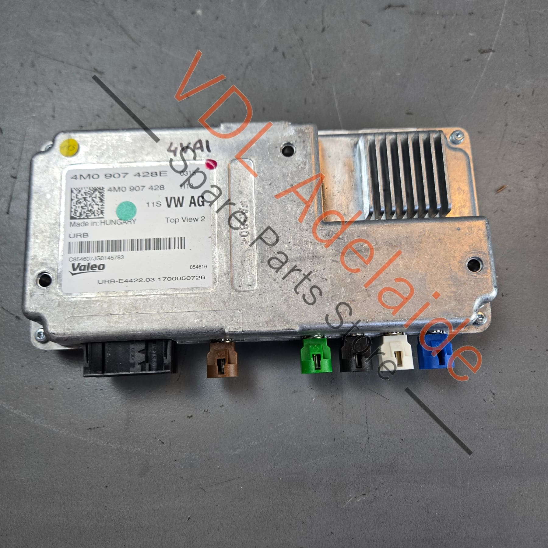 Bentley Bentayga Top View Control Unit for Parking Cameras 4M0907428E 4M0907428F