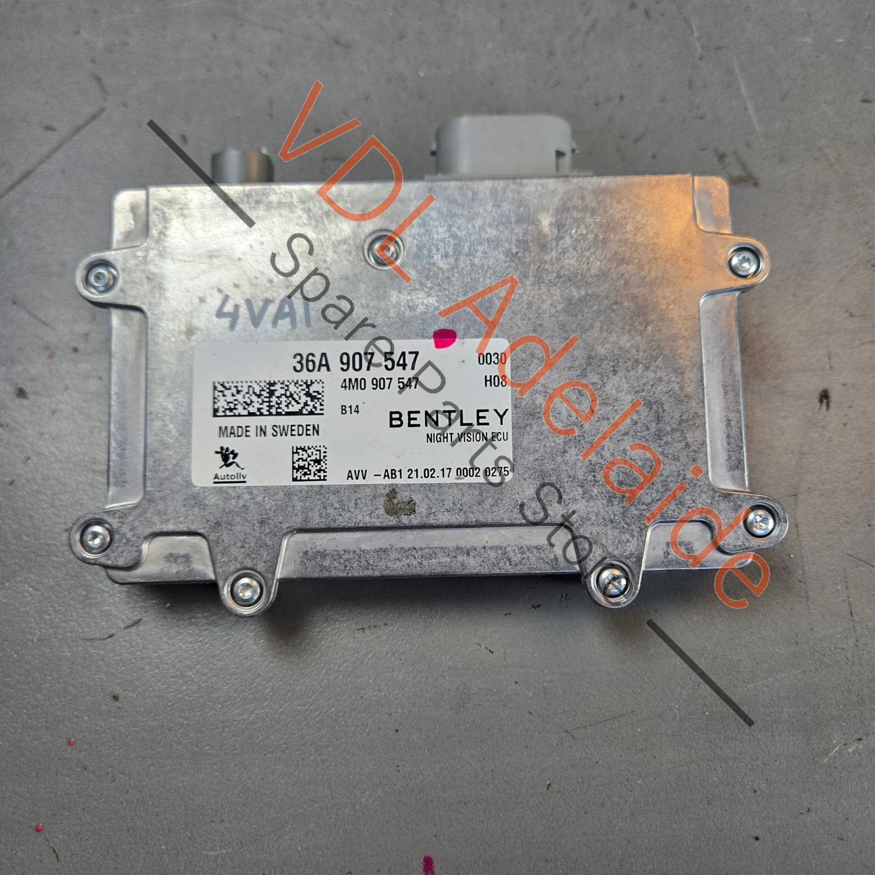 Bentley Bentayga Night Vision Control Module 36A907547