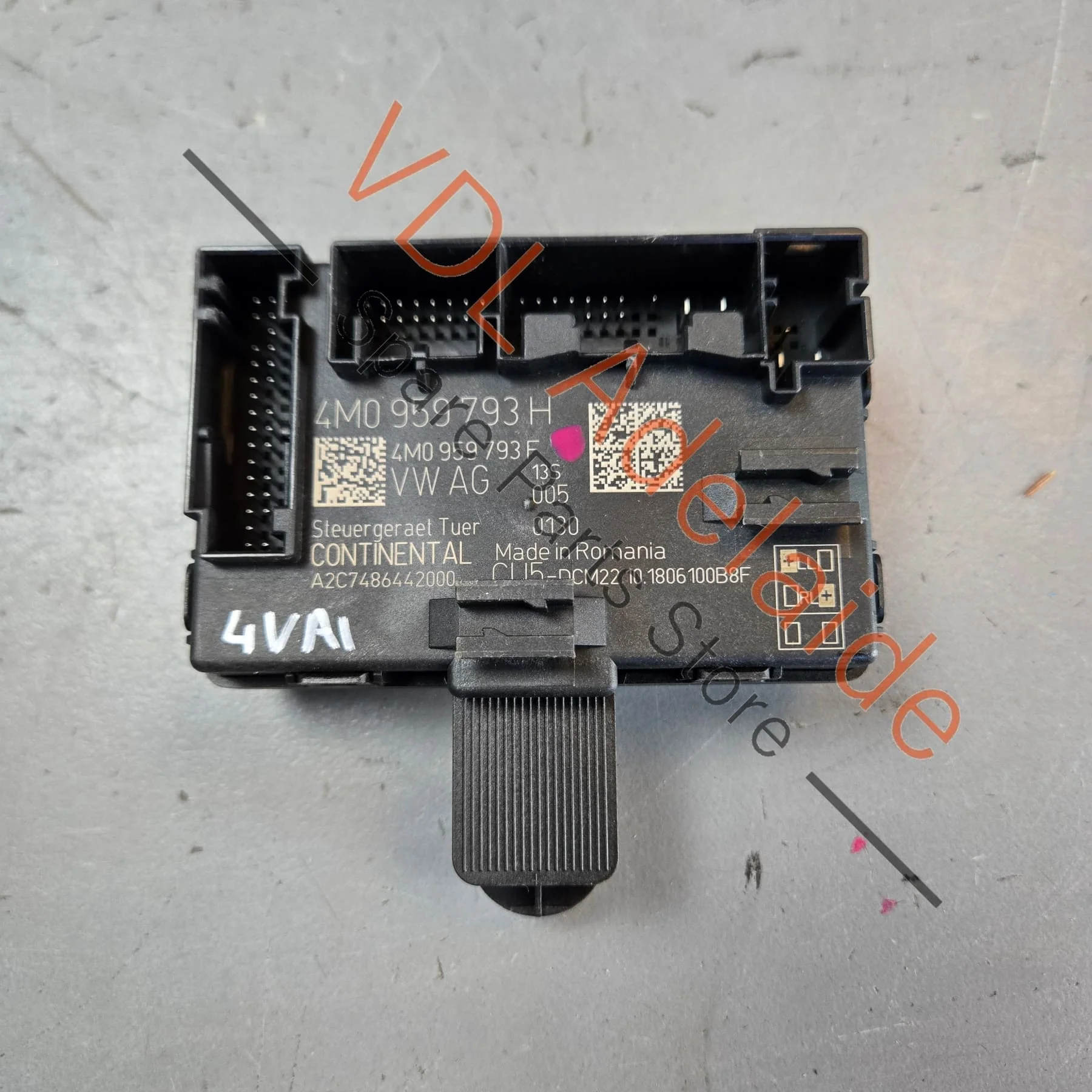 Audi Bentley VW Door Control Module 4M0959793H
