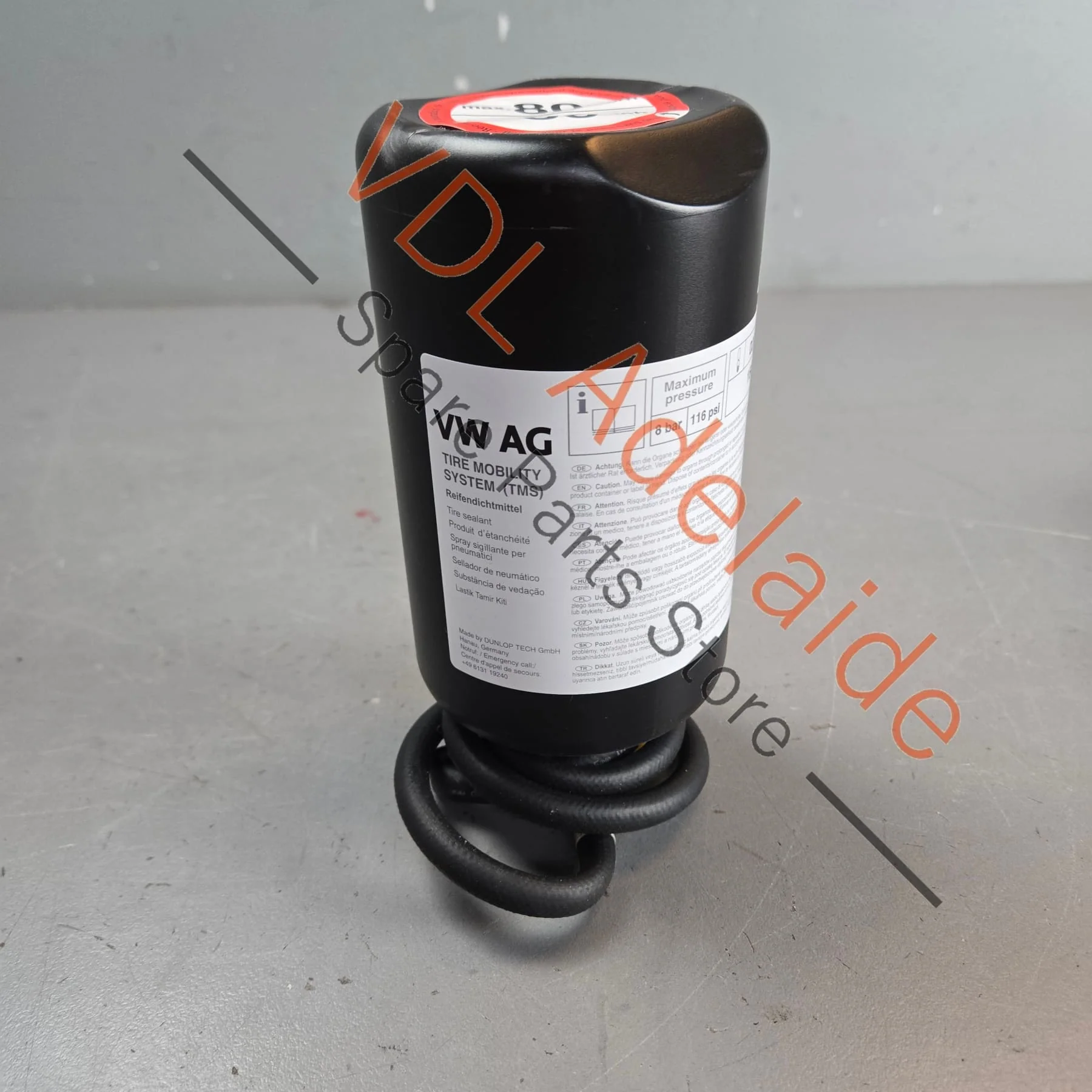 Bentley Bentayga Emergency Flat Tyre Puncture Sealant 8P0012619A 700ml - Image 4